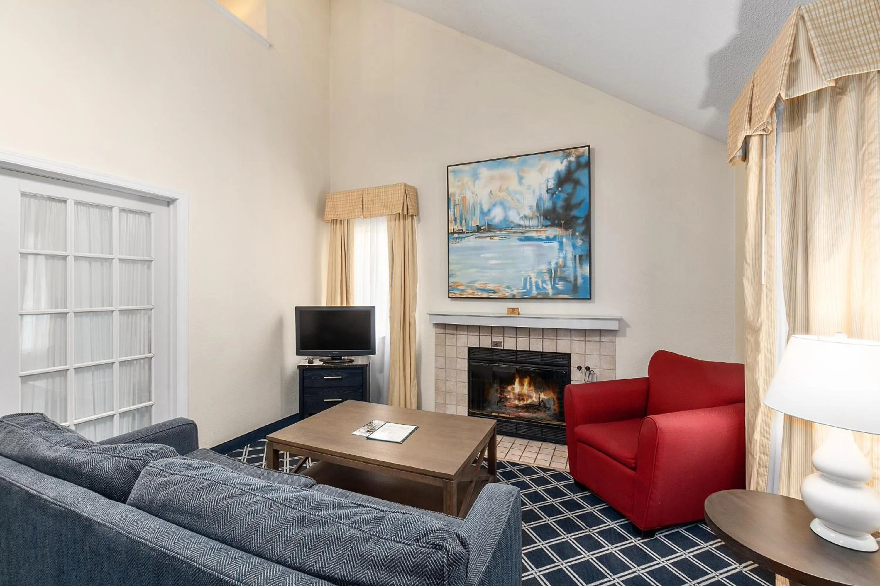 Living room in Residences at Daniel Webster