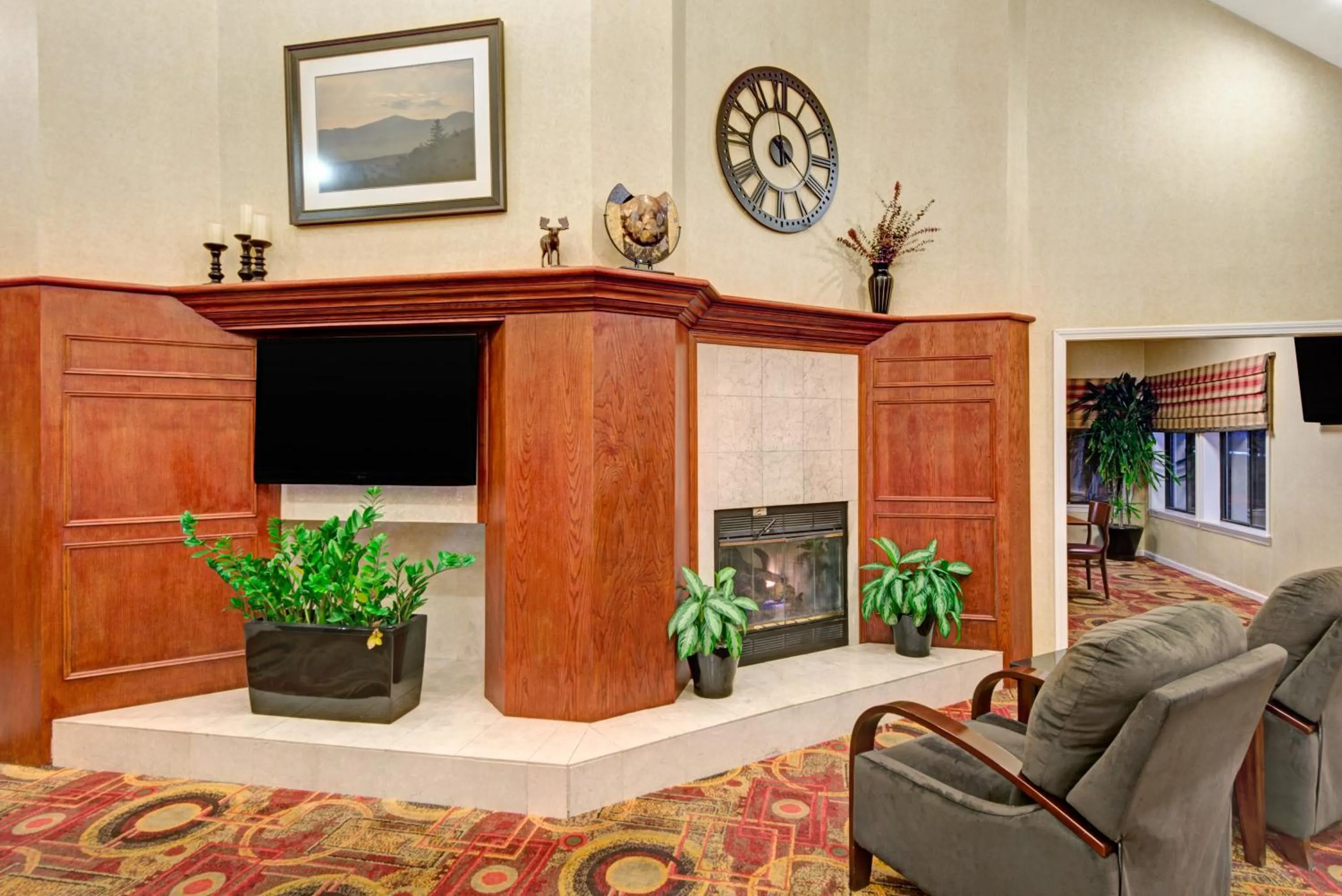 Lobby or reception in Residences at Daniel Webster