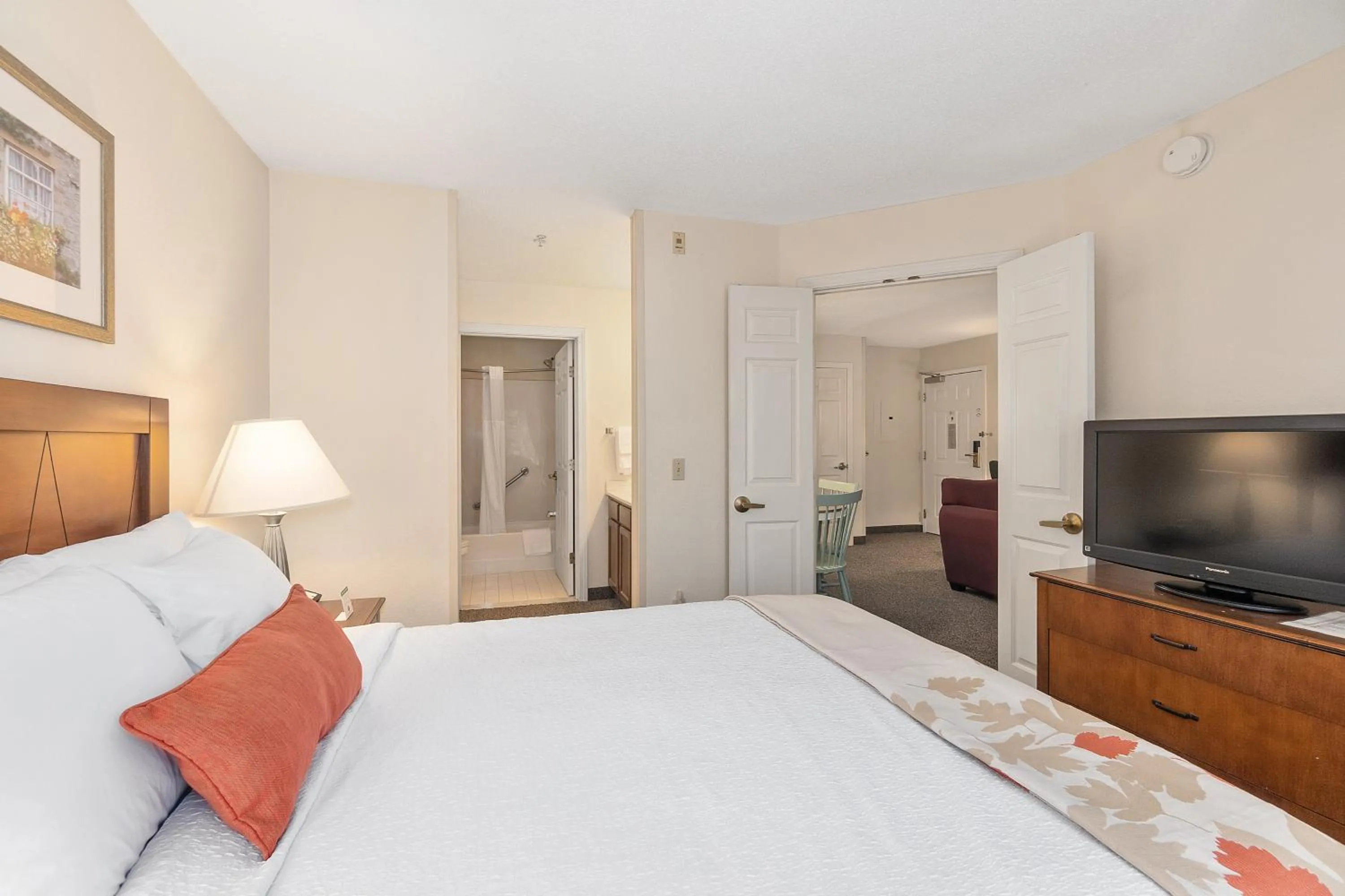 Bed in Residences at Daniel Webster