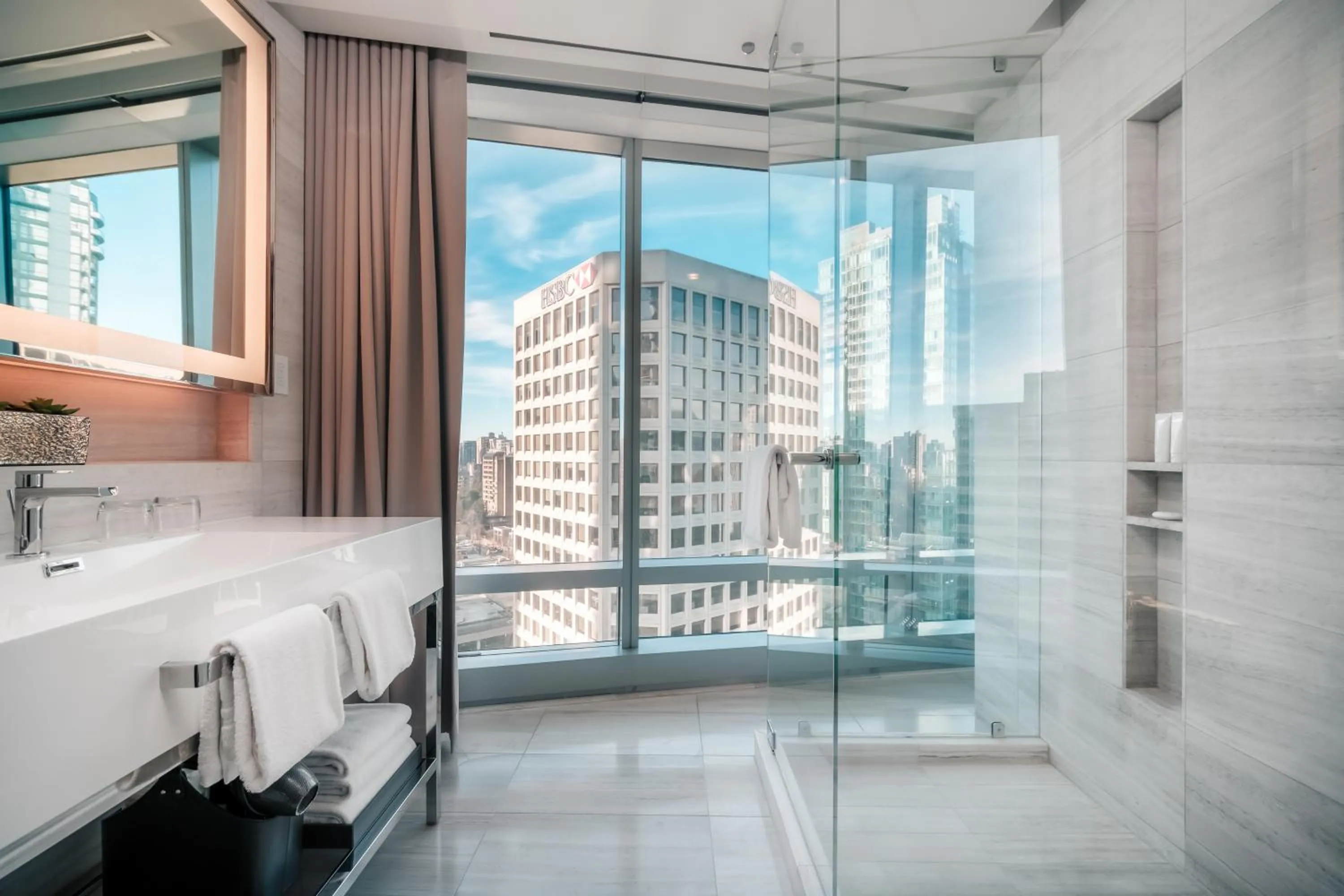 City view in Paradox Vancouver