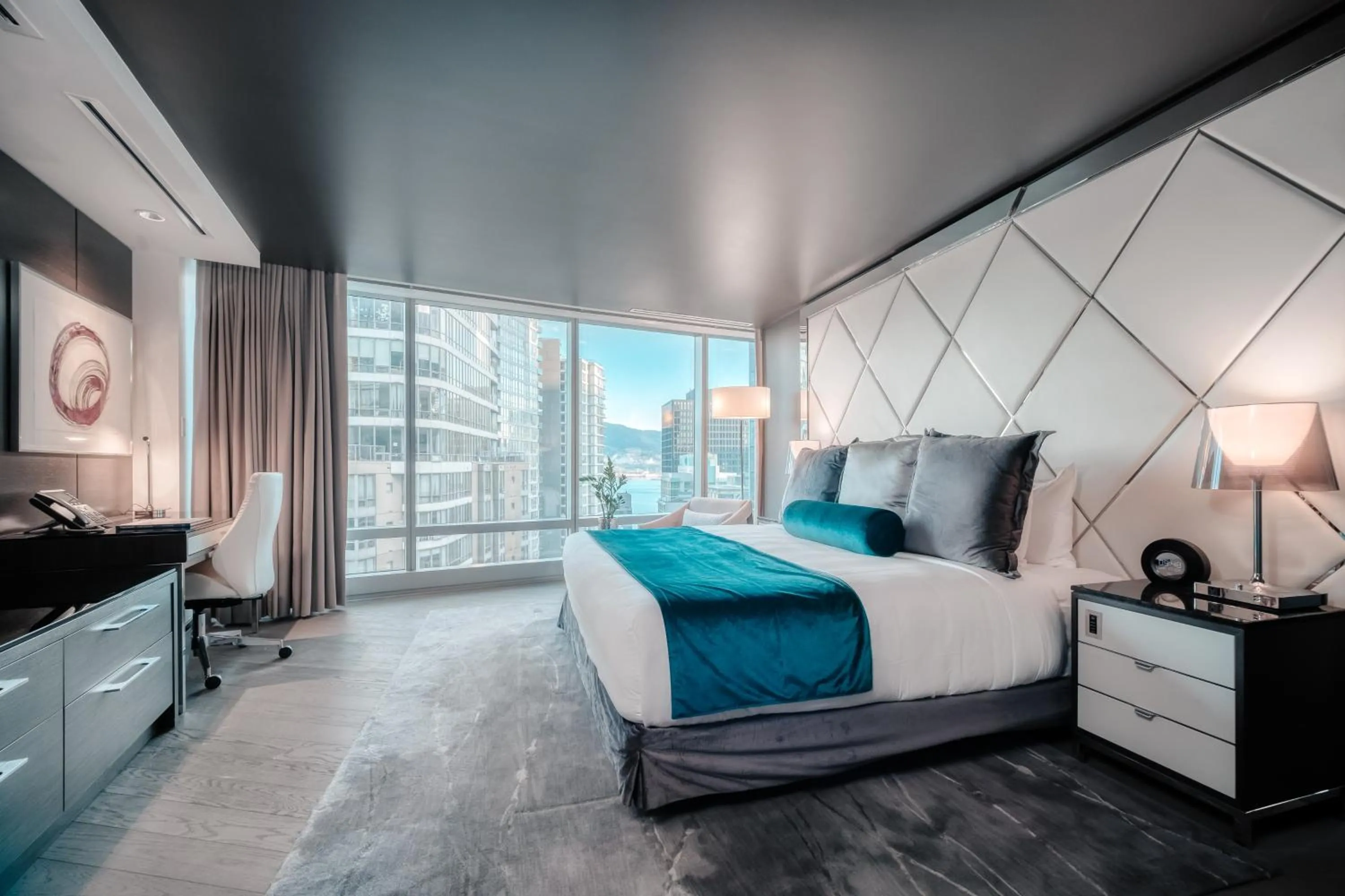 Bedroom, Bed in Paradox Vancouver