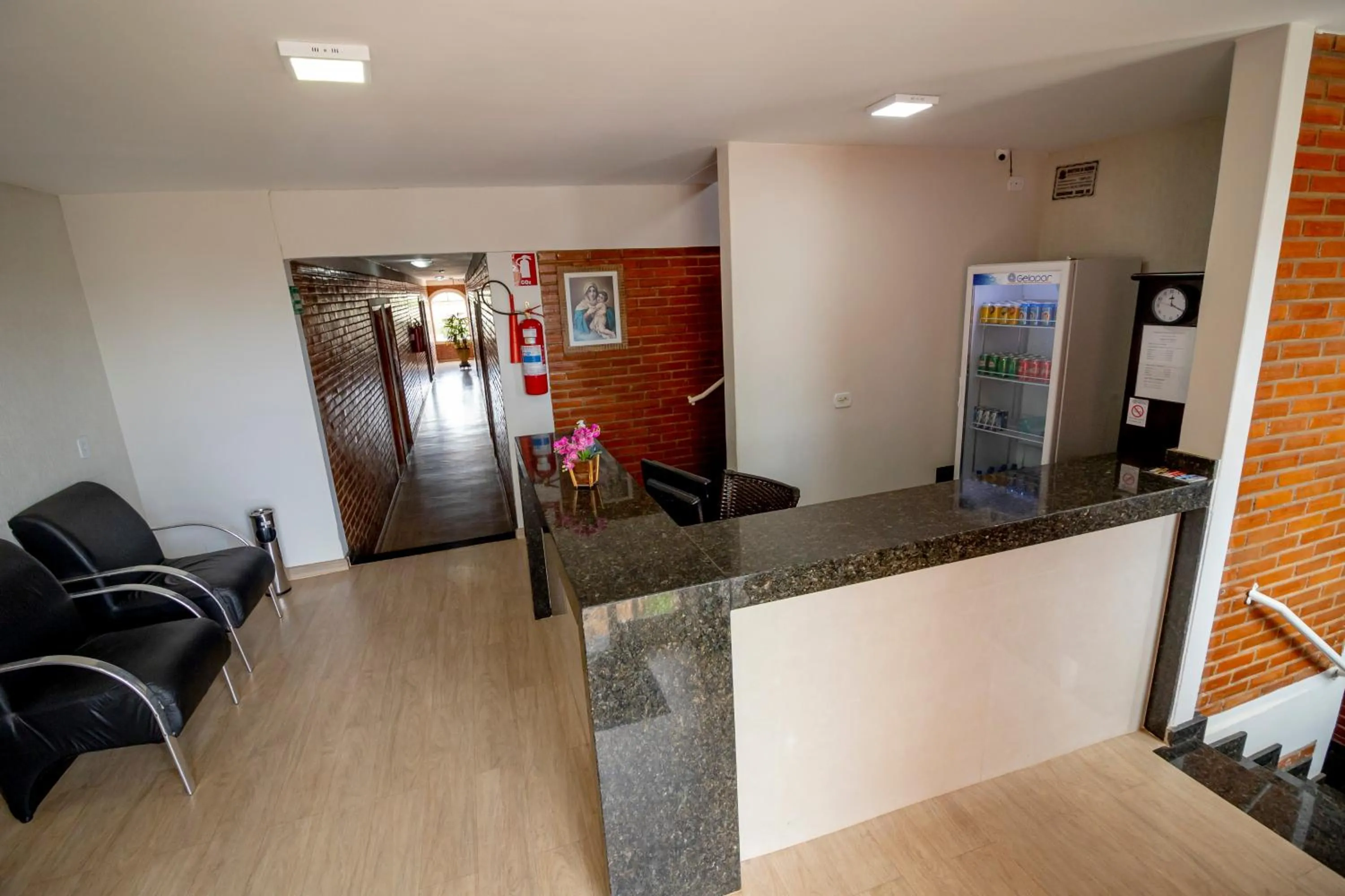 Lobby or reception in Pousada Recanto das Caldas