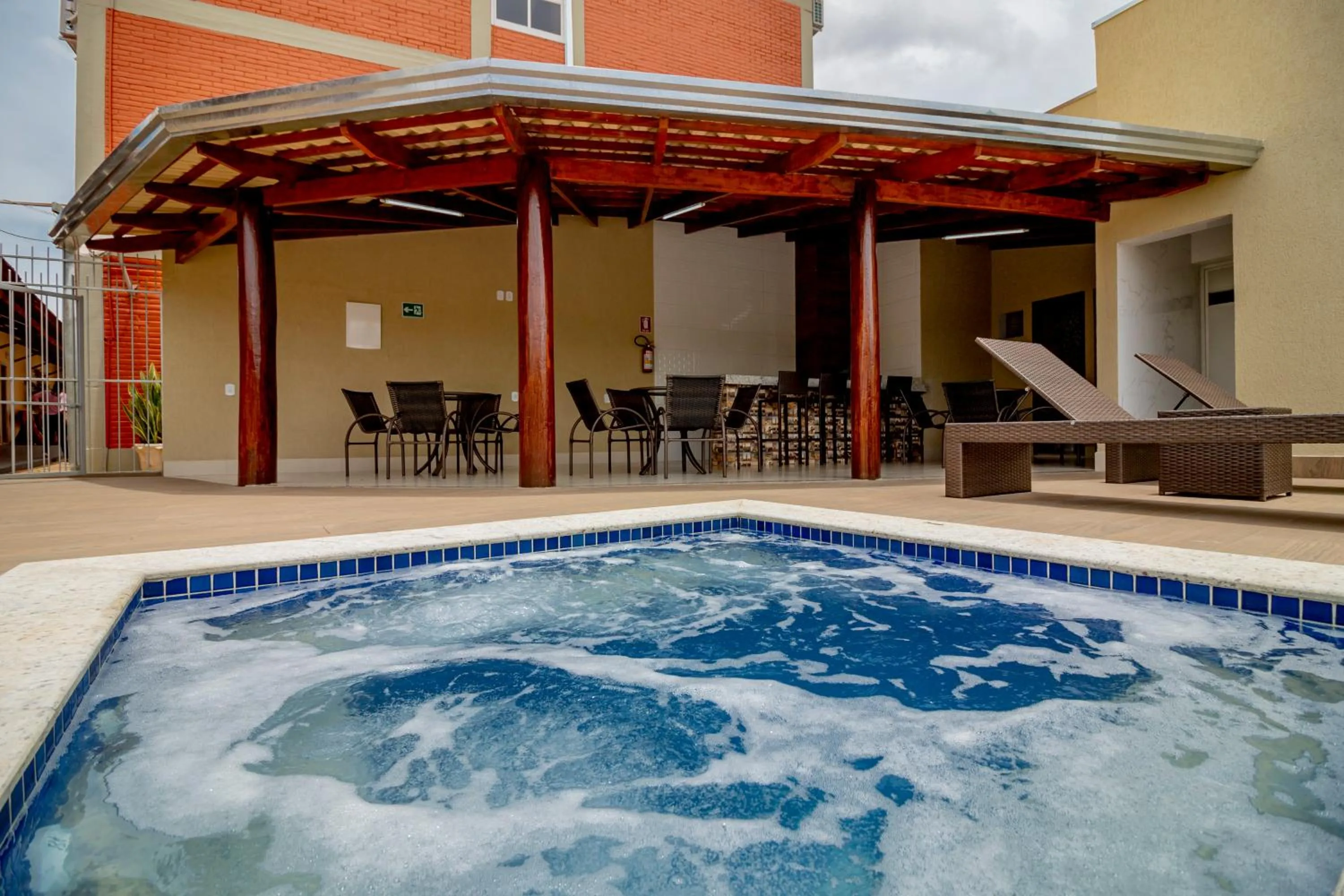 Steam room in Pousada Recanto das Caldas