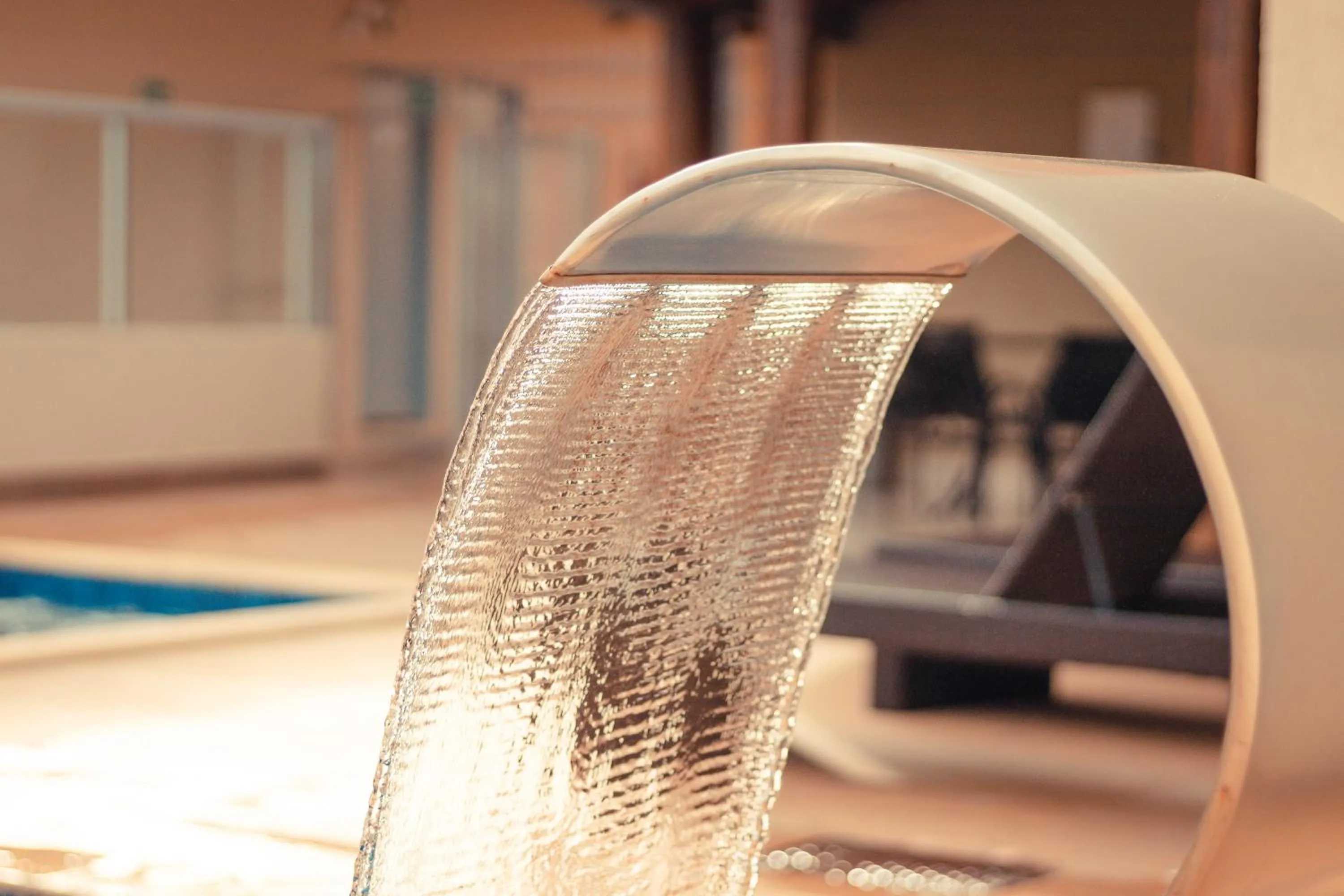 Swimming pool in Pousada Recanto das Caldas