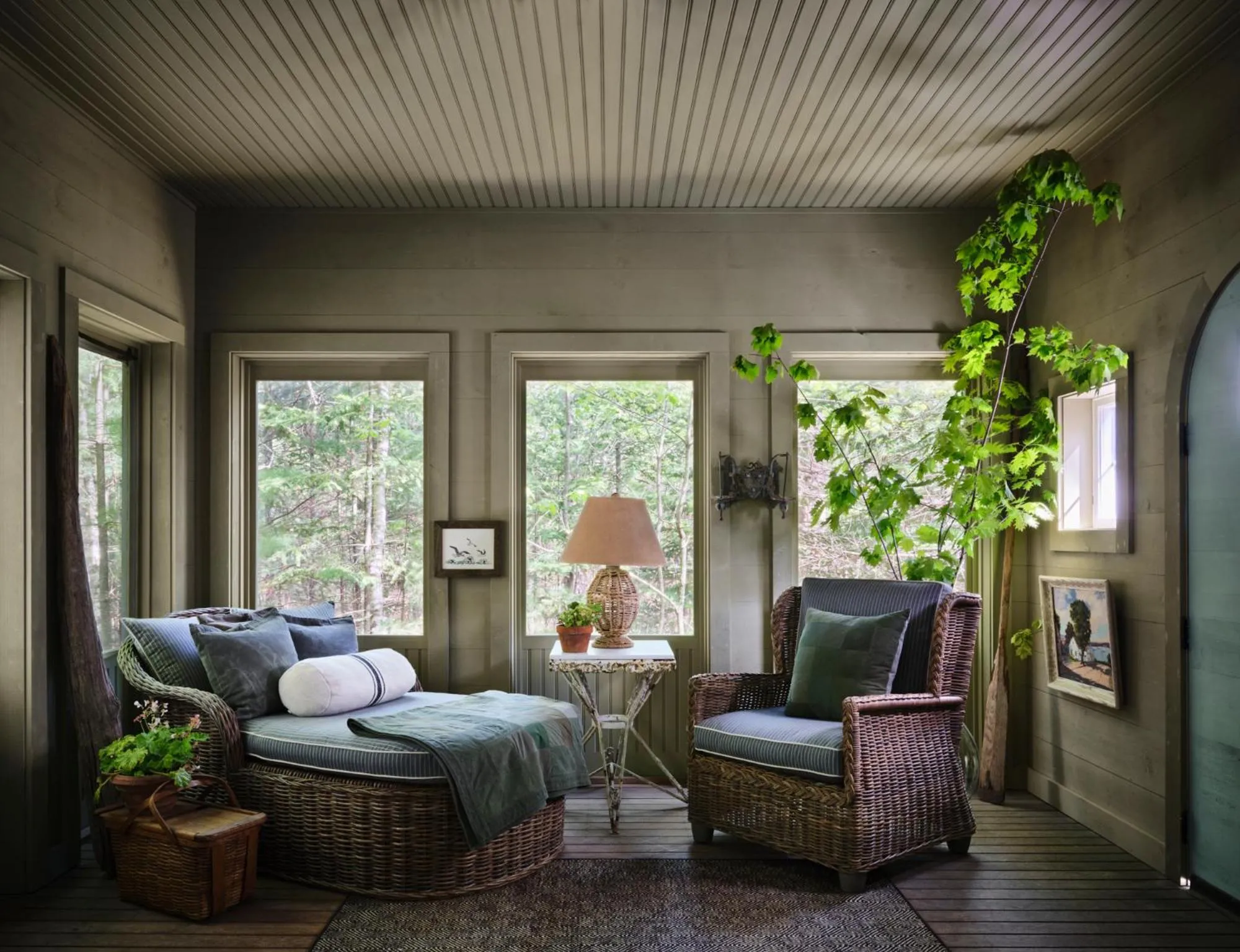 Living room in Hidden Pond Resort