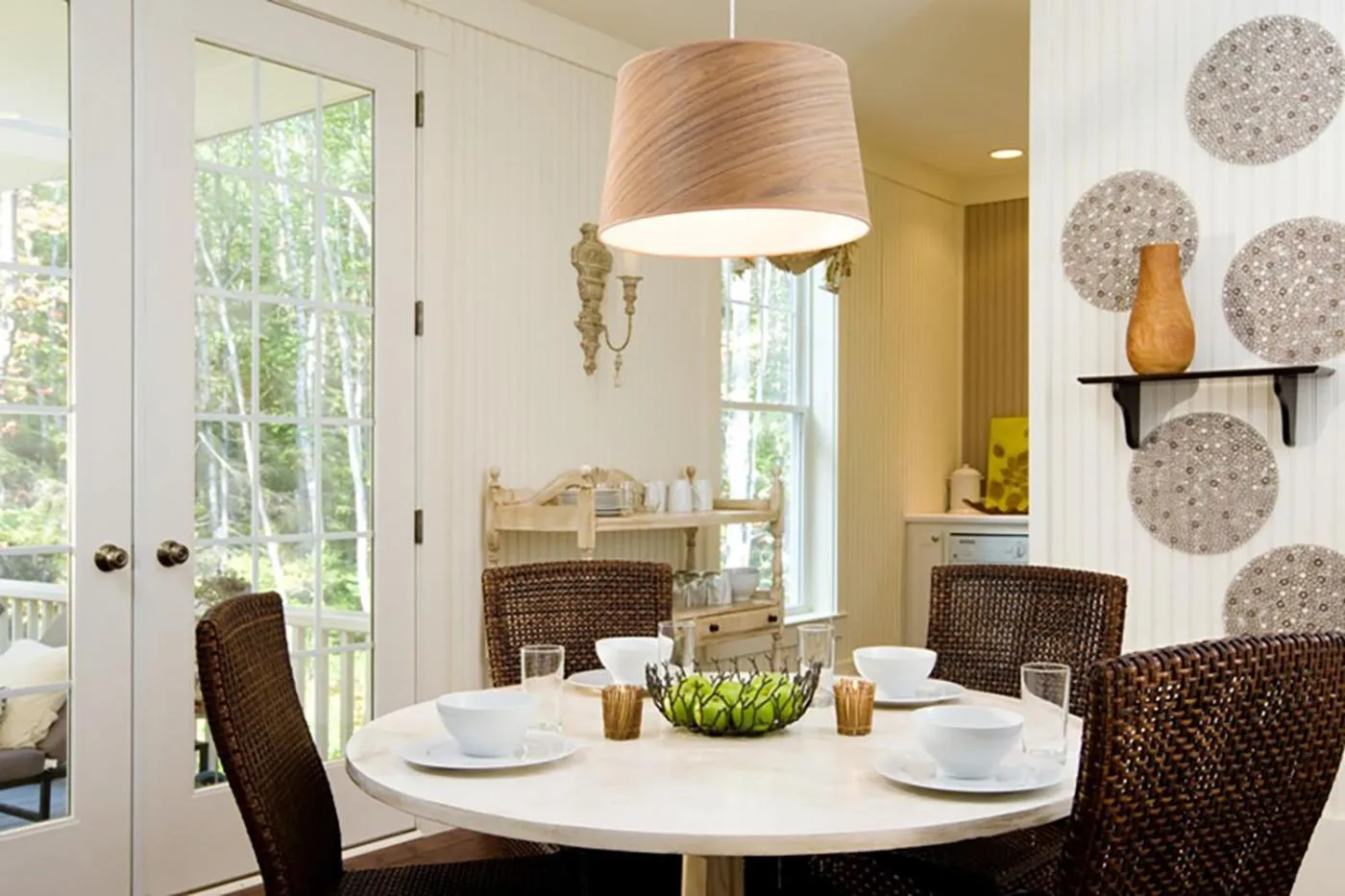 Dining area in Hidden Pond Resort