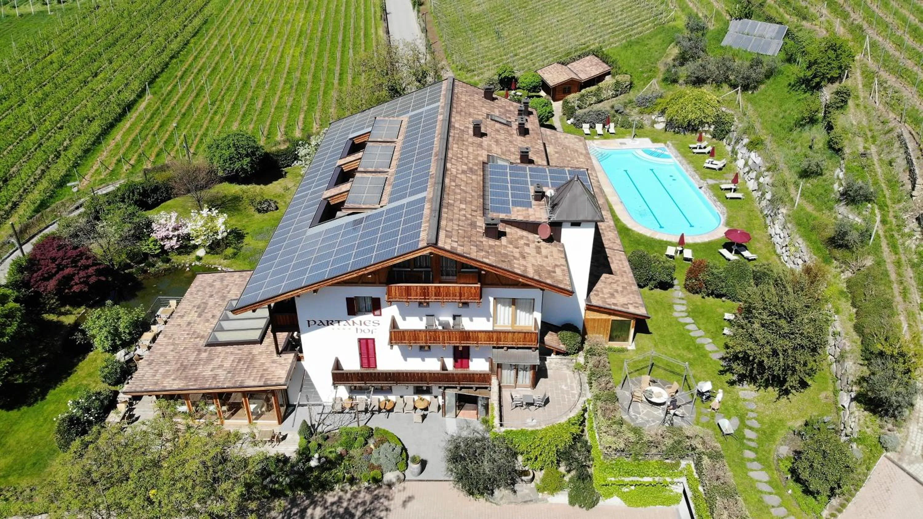 Property building in Hotel Garni Partaneshof