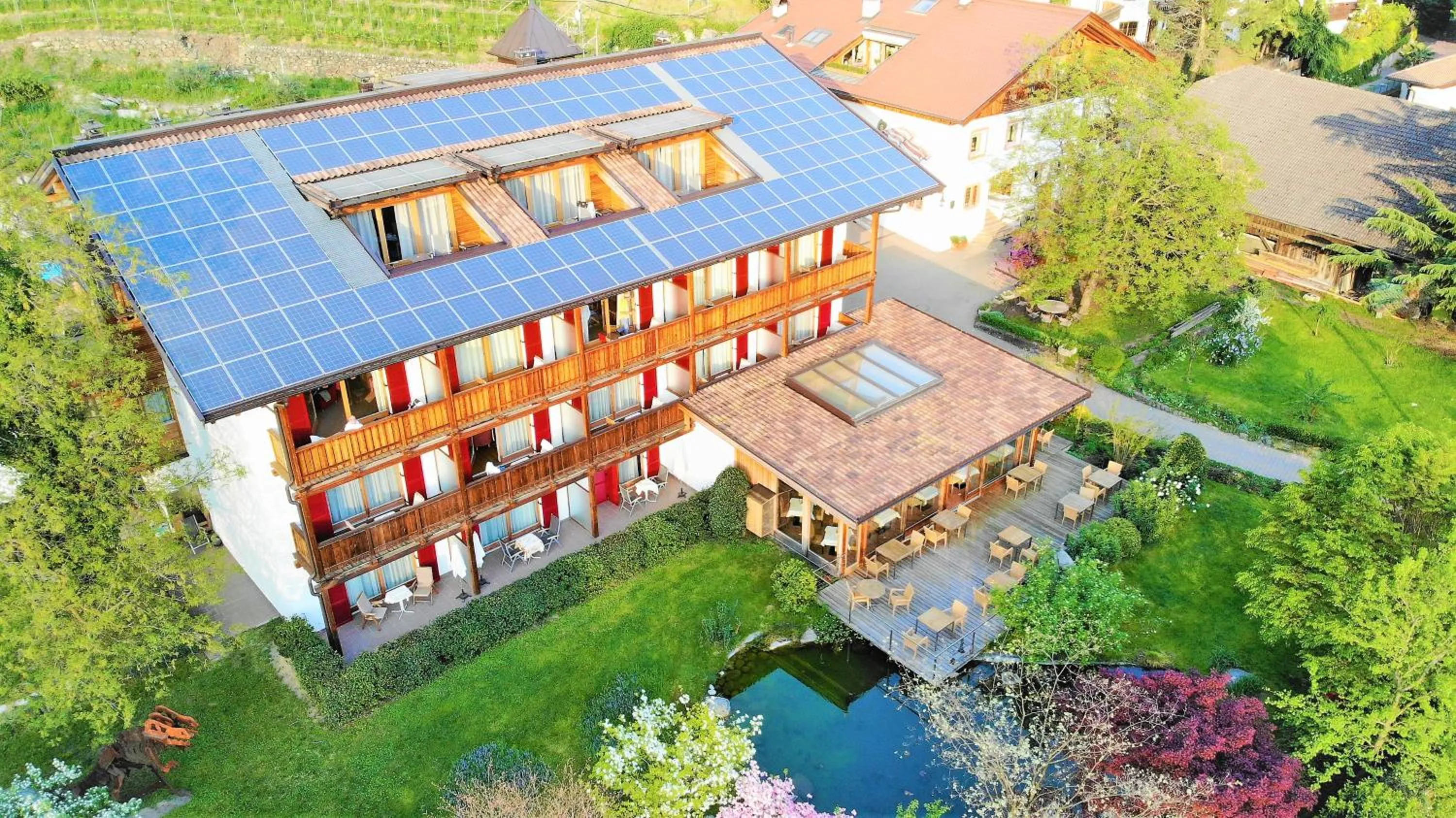 Property building in Hotel Garni Partaneshof