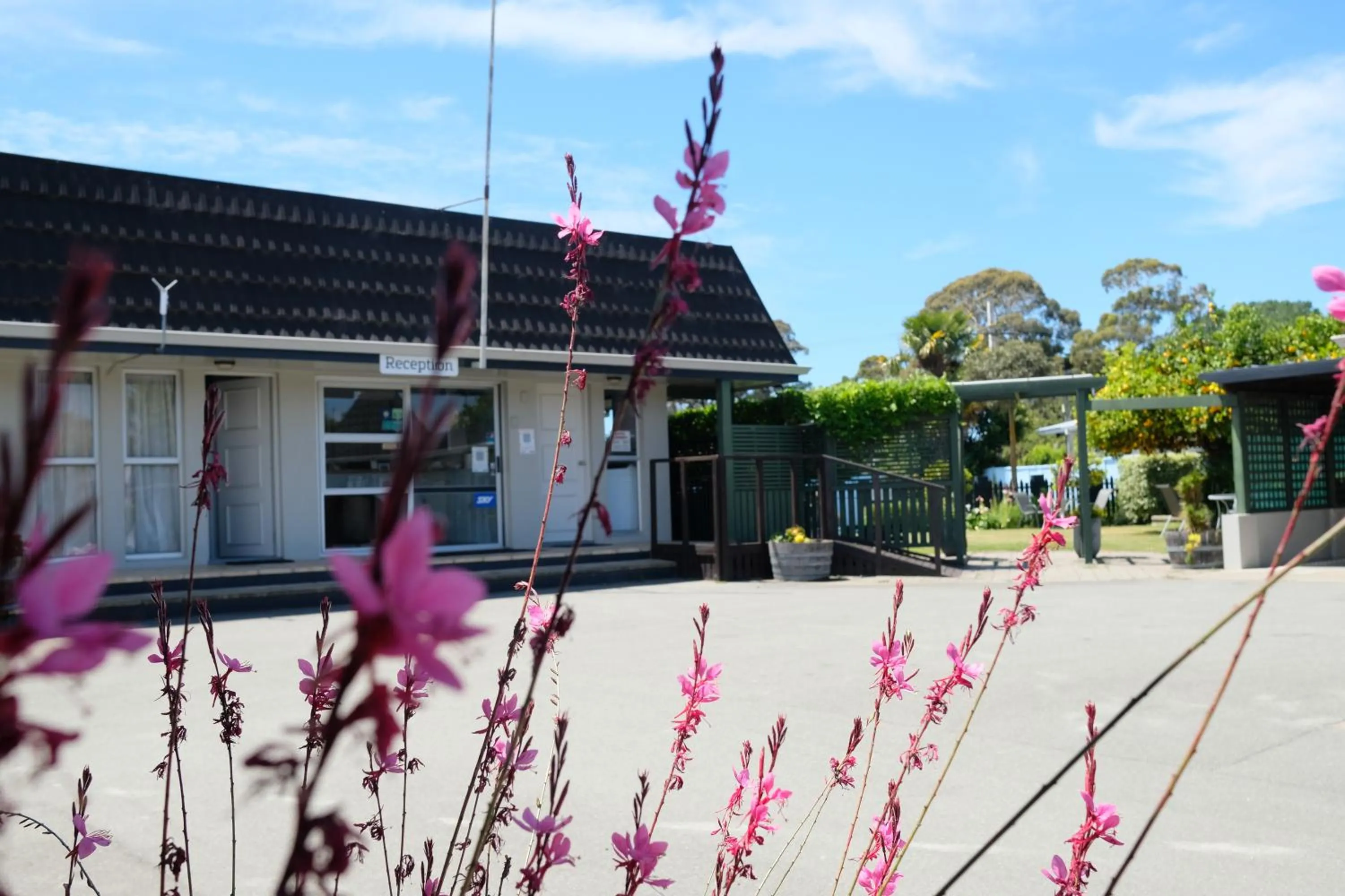 Property building in Montana Lodge Motel