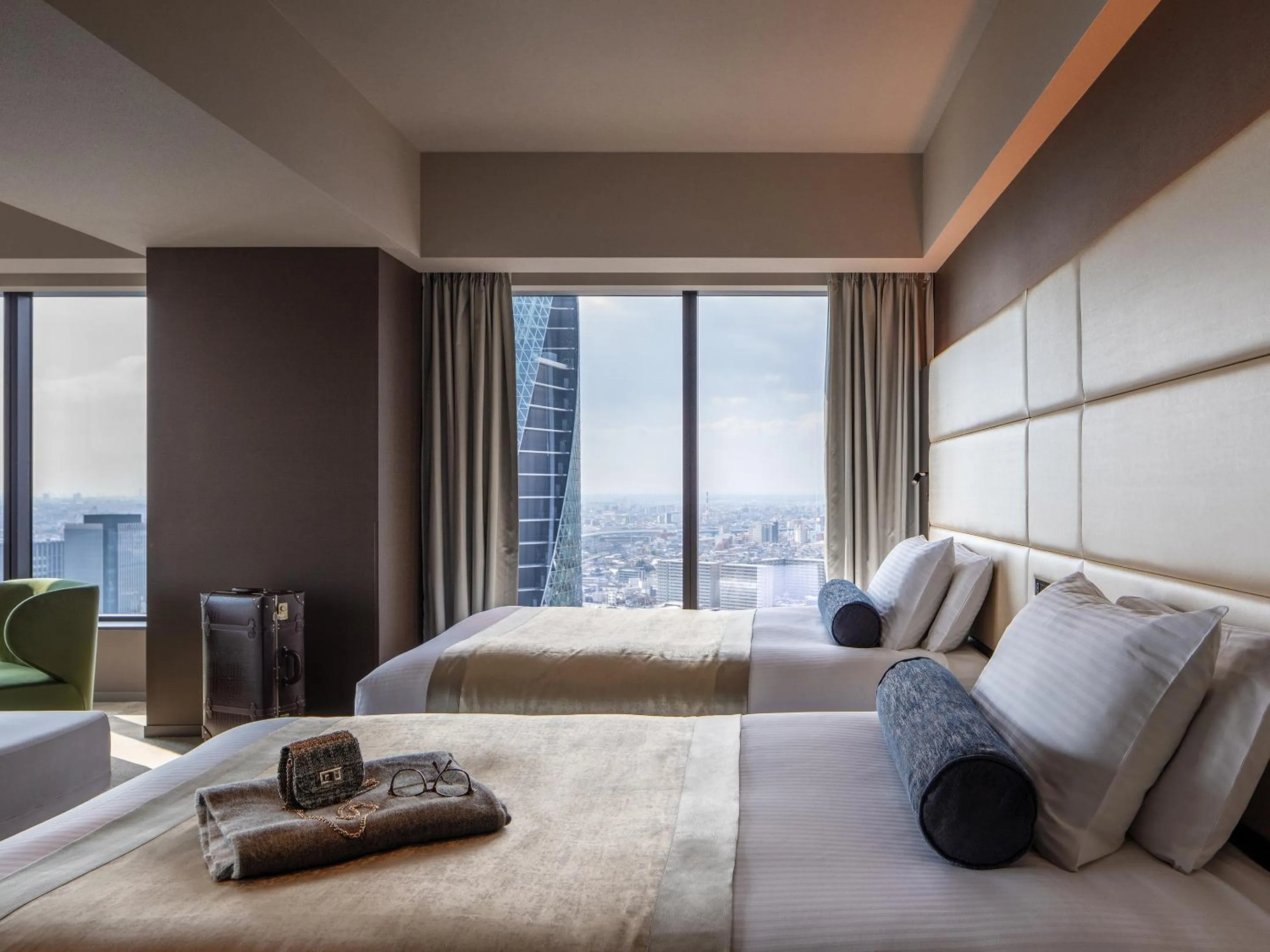 Photo of the whole room, Bed in Mitsui Garden Hotel Nagoya Premier