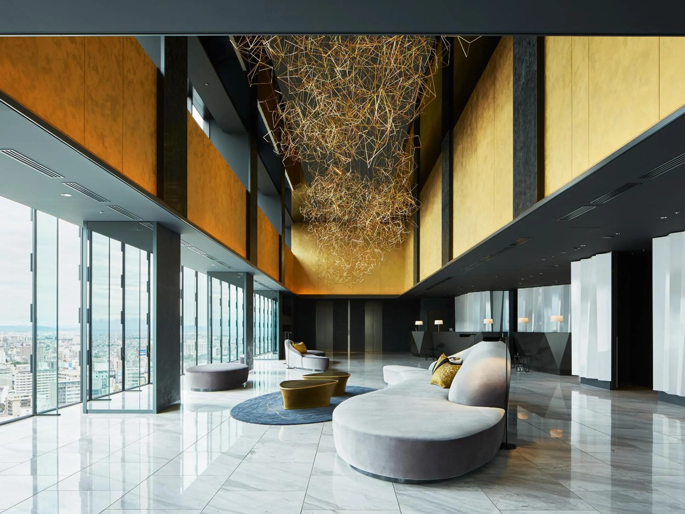 Lobby or reception in Mitsui Garden Hotel Nagoya Premier