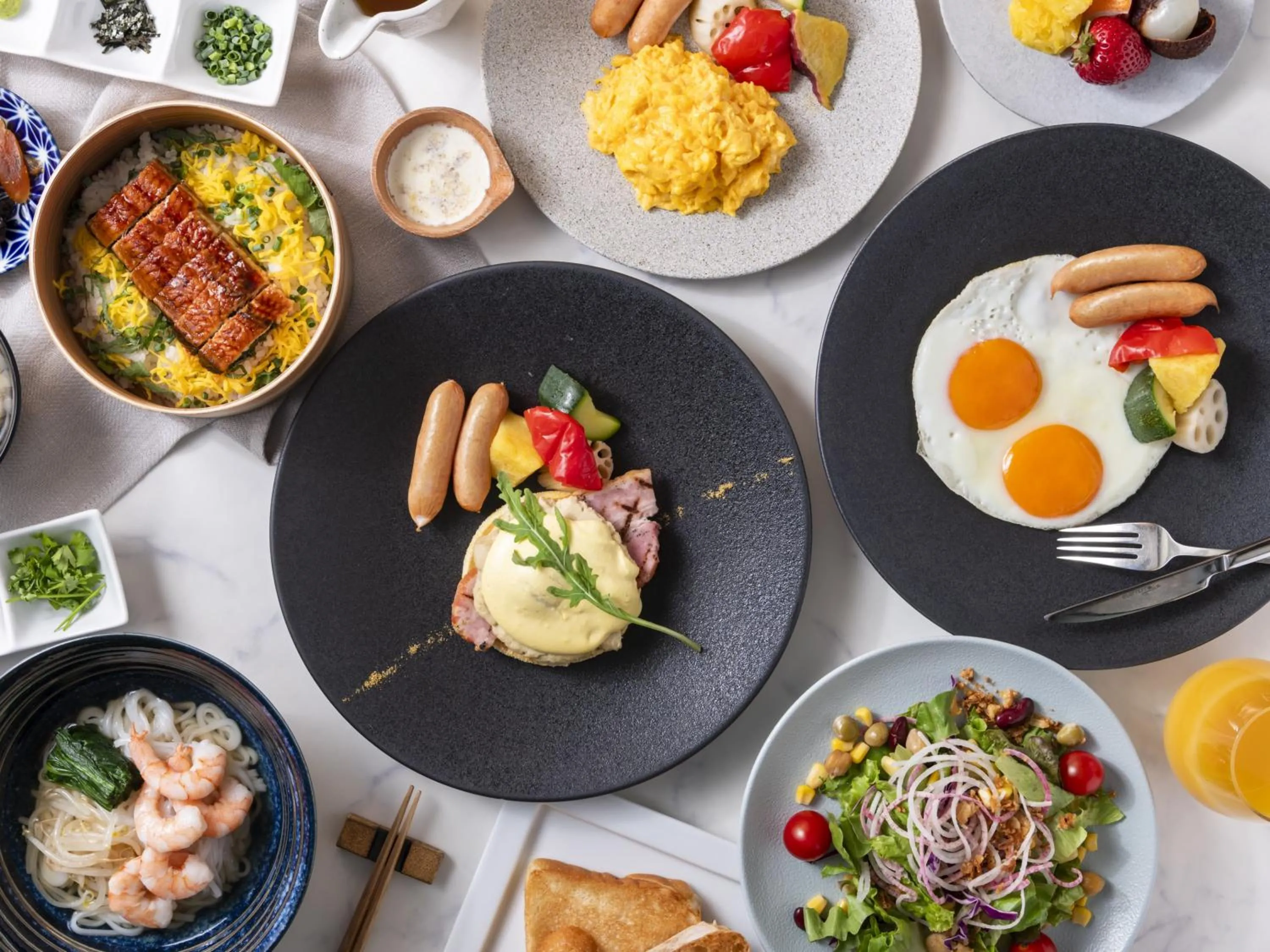 Breakfast in Mitsui Garden Hotel Nagoya Premier