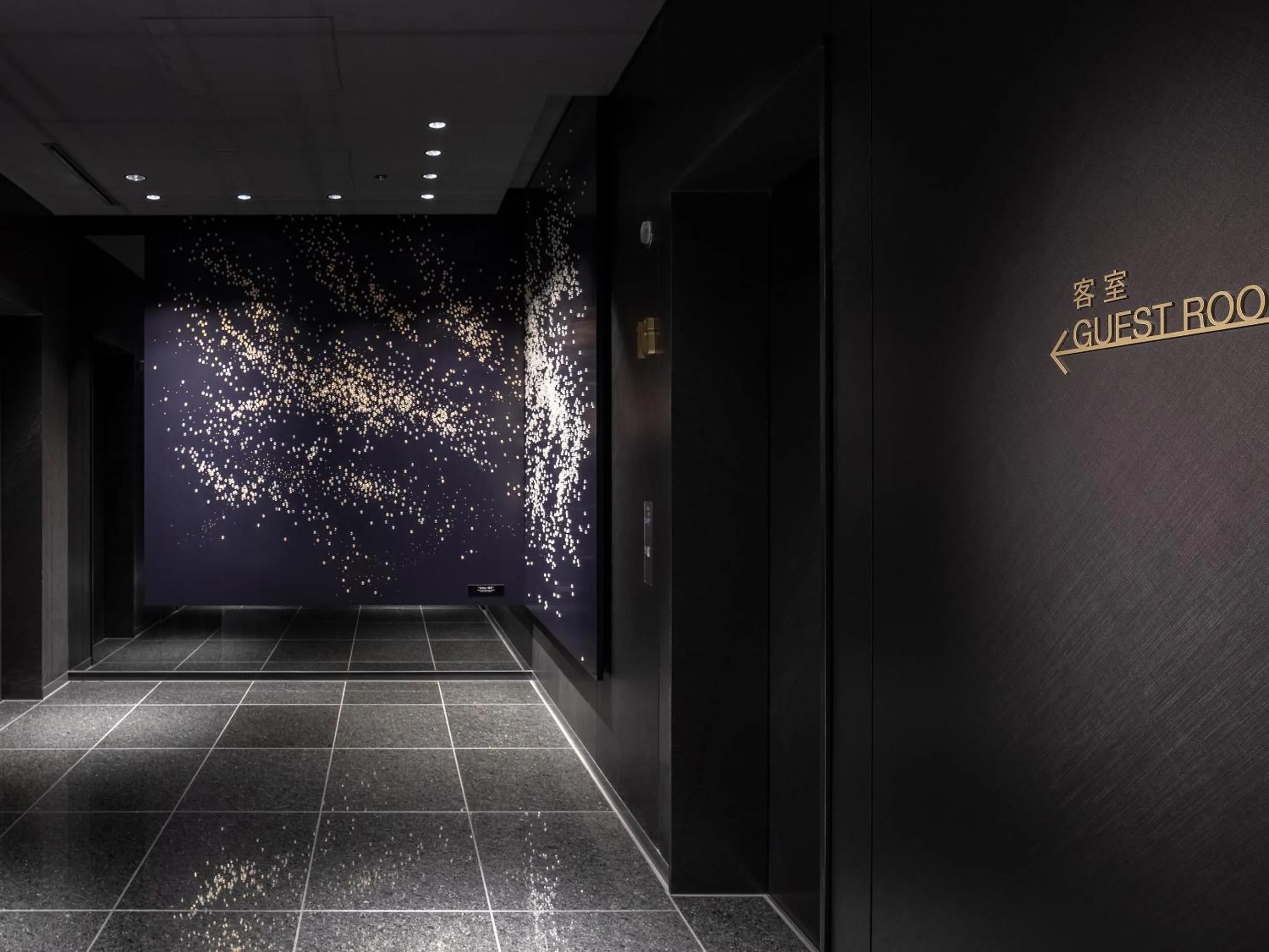 Decorative detail in Mitsui Garden Hotel Nagoya Premier