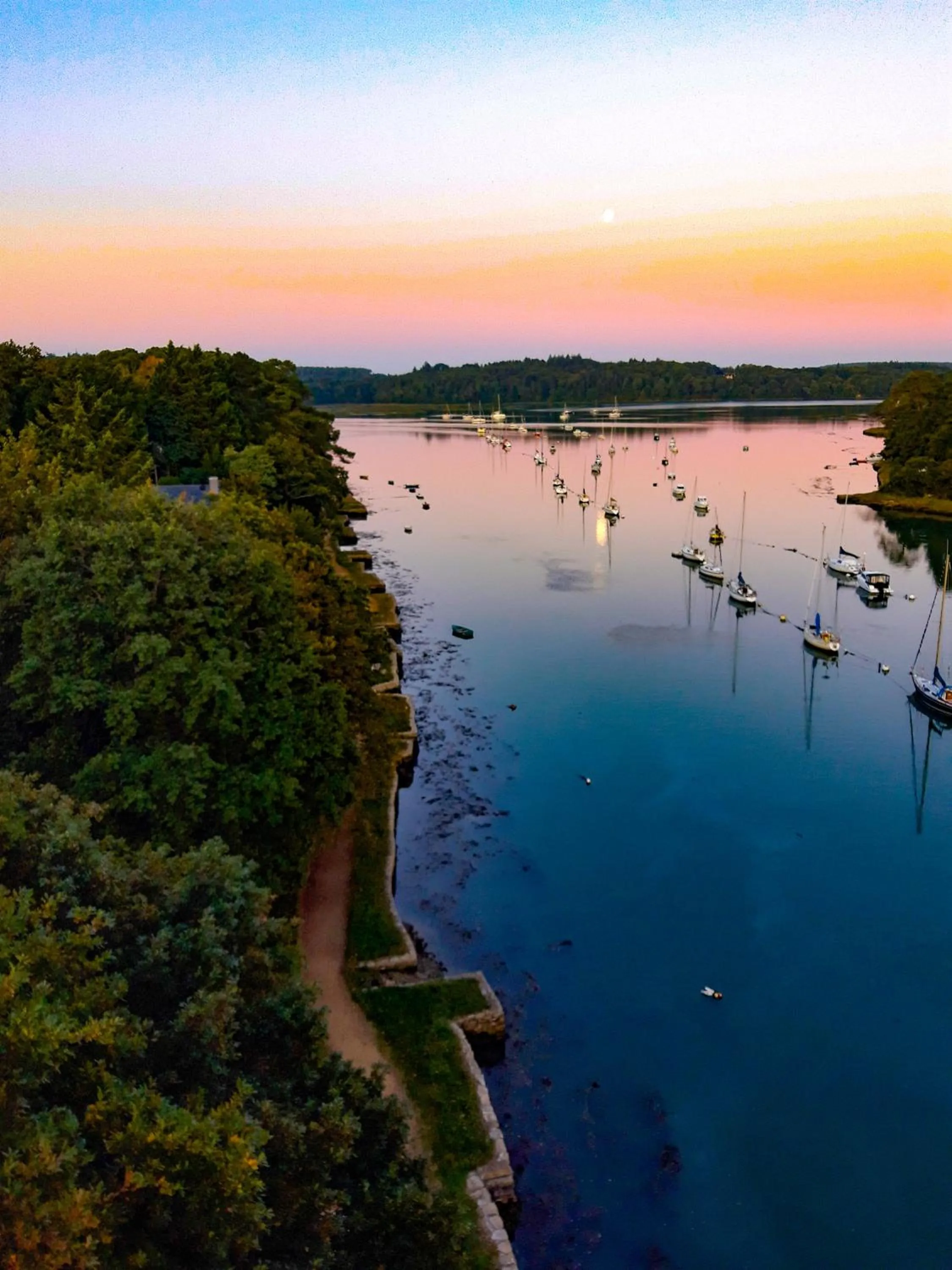 Natural landscape in Hotel Alicia Auray Le Bono