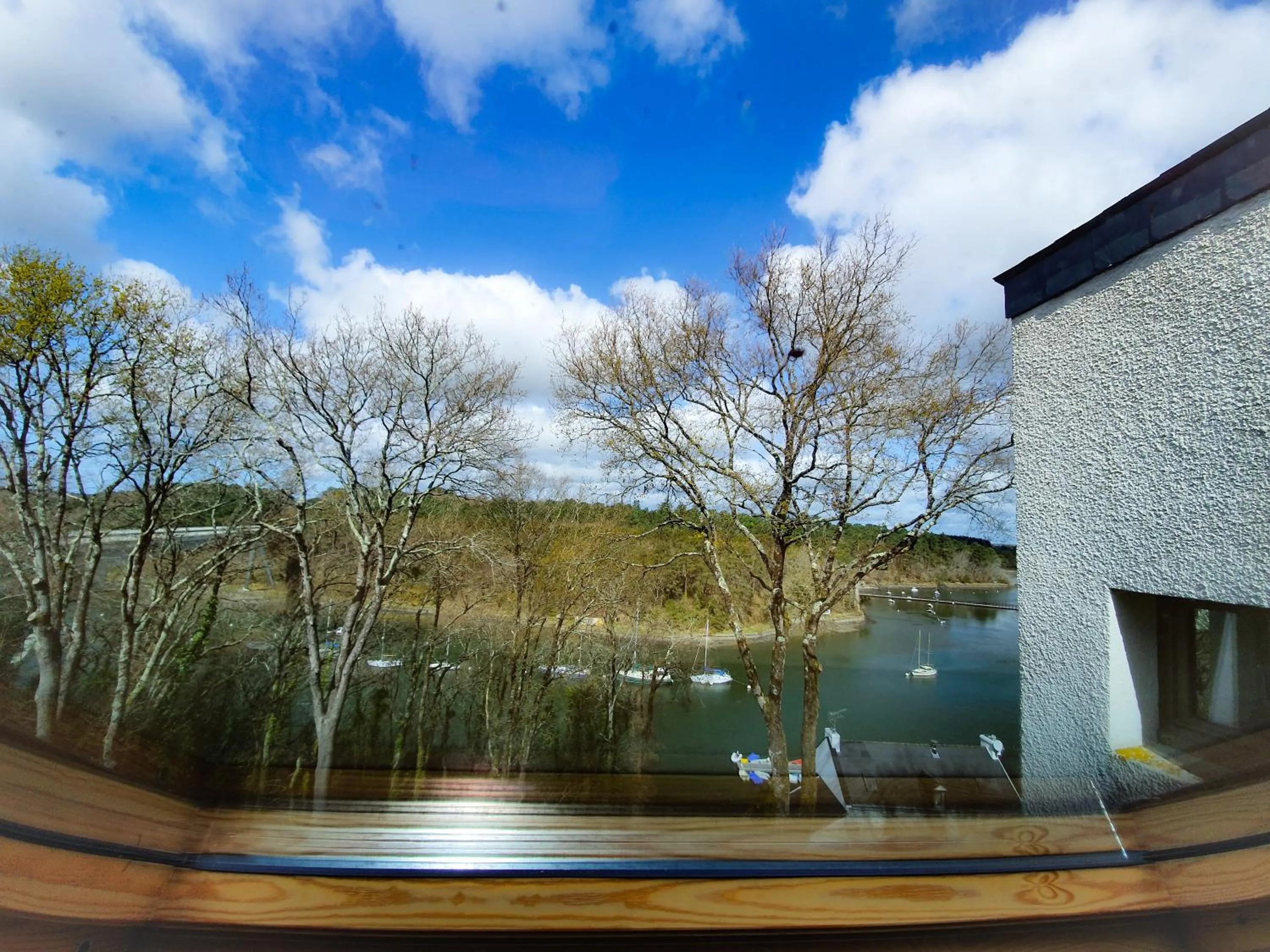 River view in Hotel Alicia Auray Le Bono