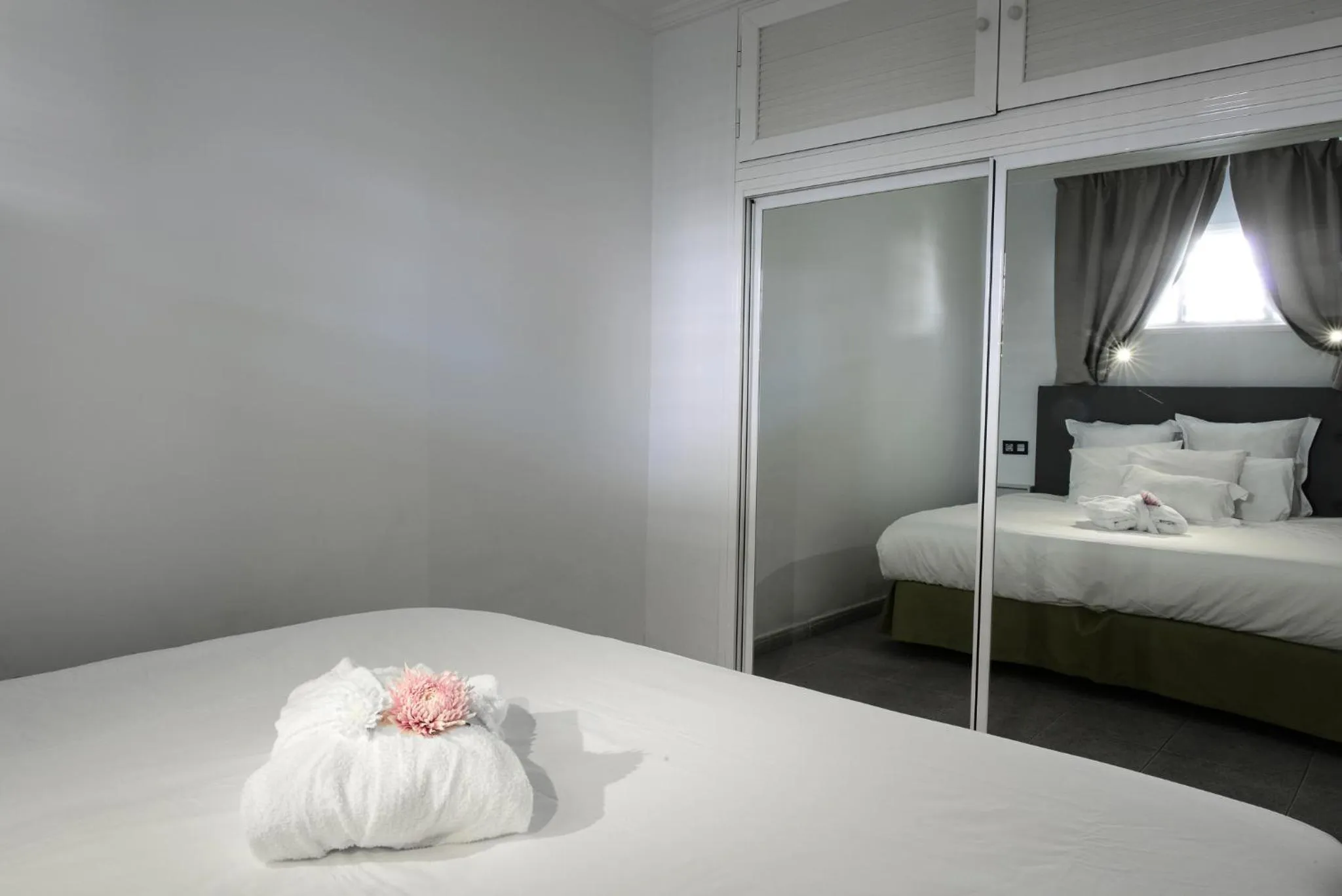 Bedroom, Bed in Atlantic Sun Beach - Gay Men Only