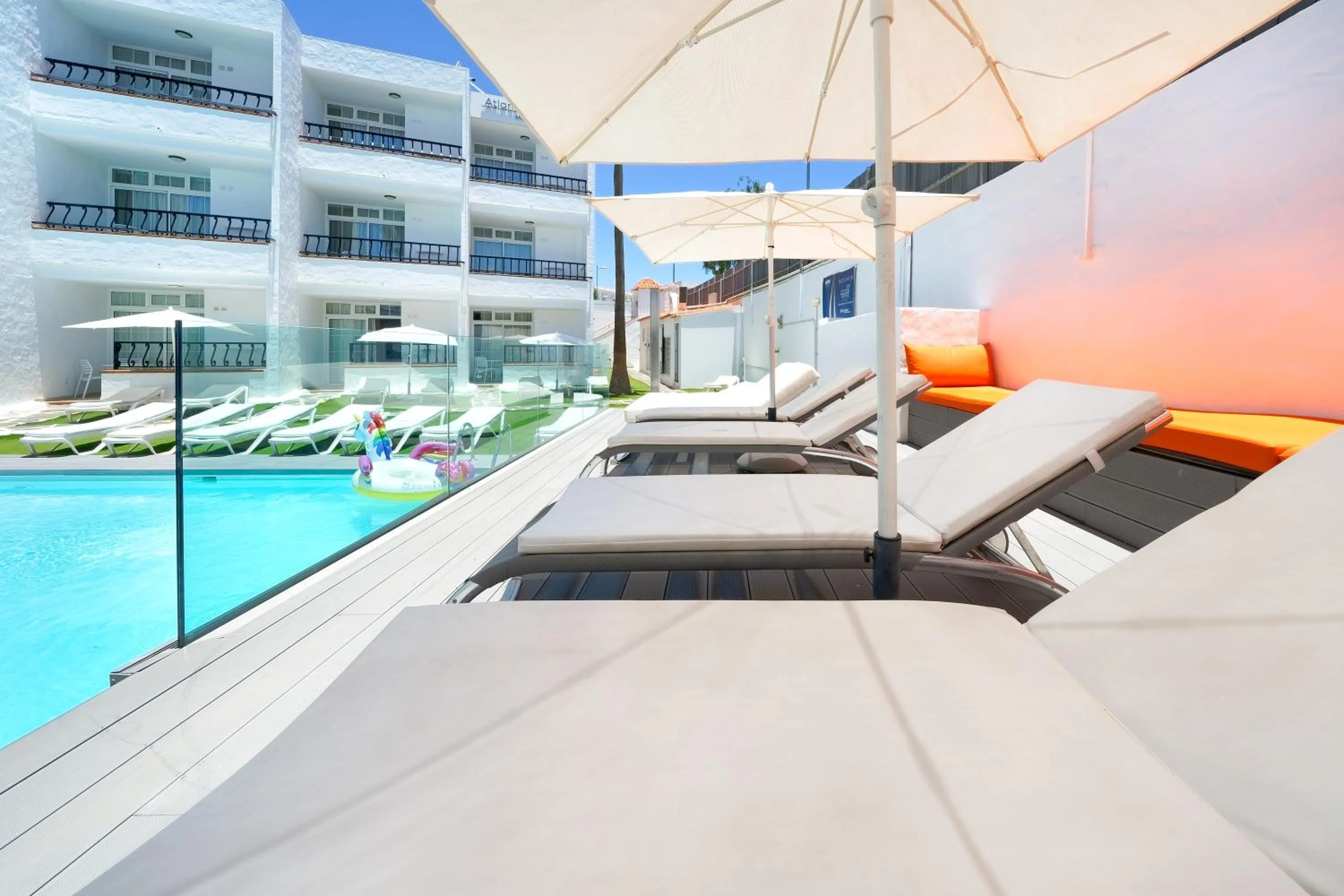 Swimming pool in Atlantic Sun Beach - Gay Men Only