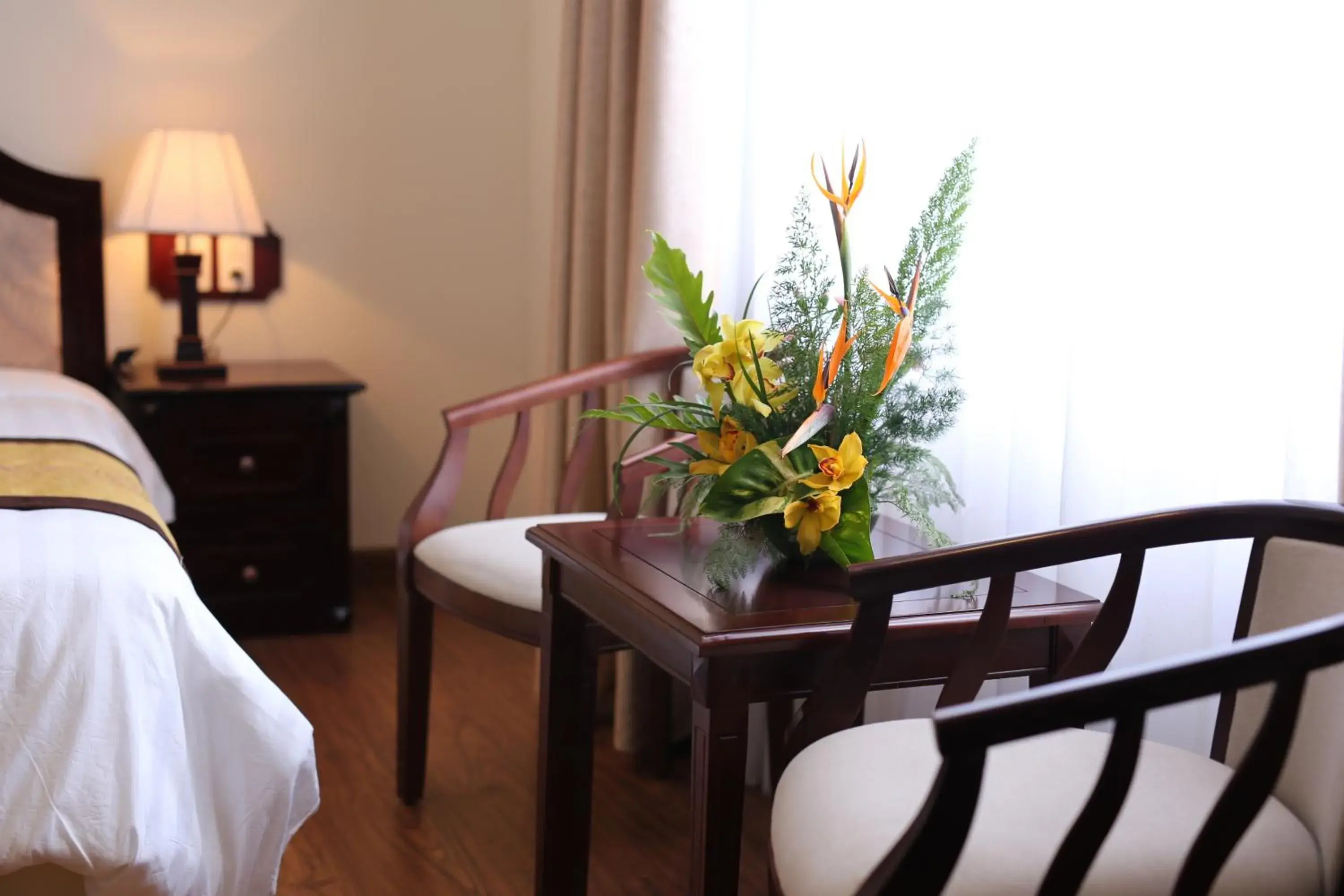 Deluxe Double Room with Balcony in Iris Dalat Hotel Deluxe Double Room with Balcony in Iris Dalat Hotel