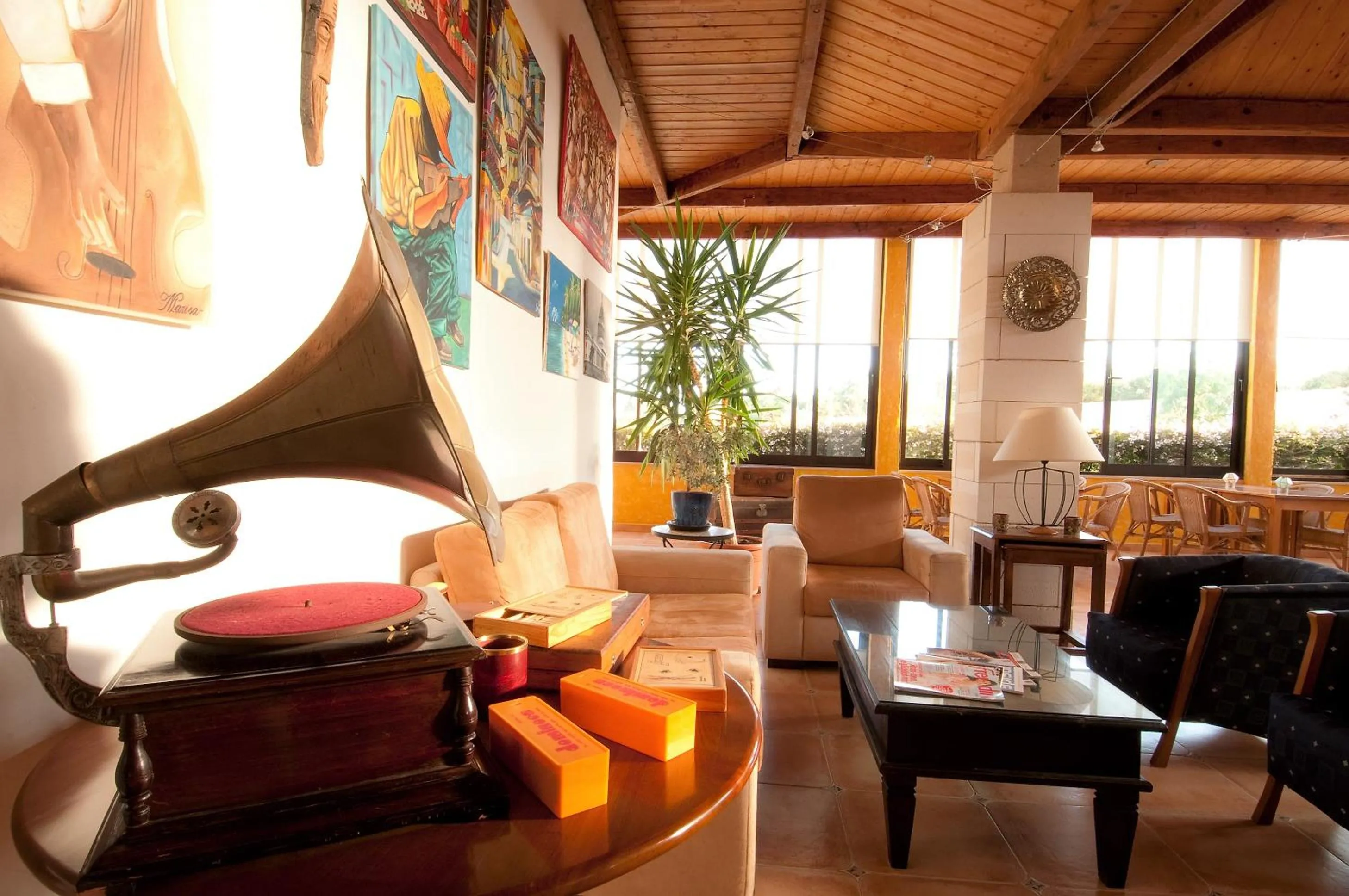 Lobby or reception in Luzmar Villas