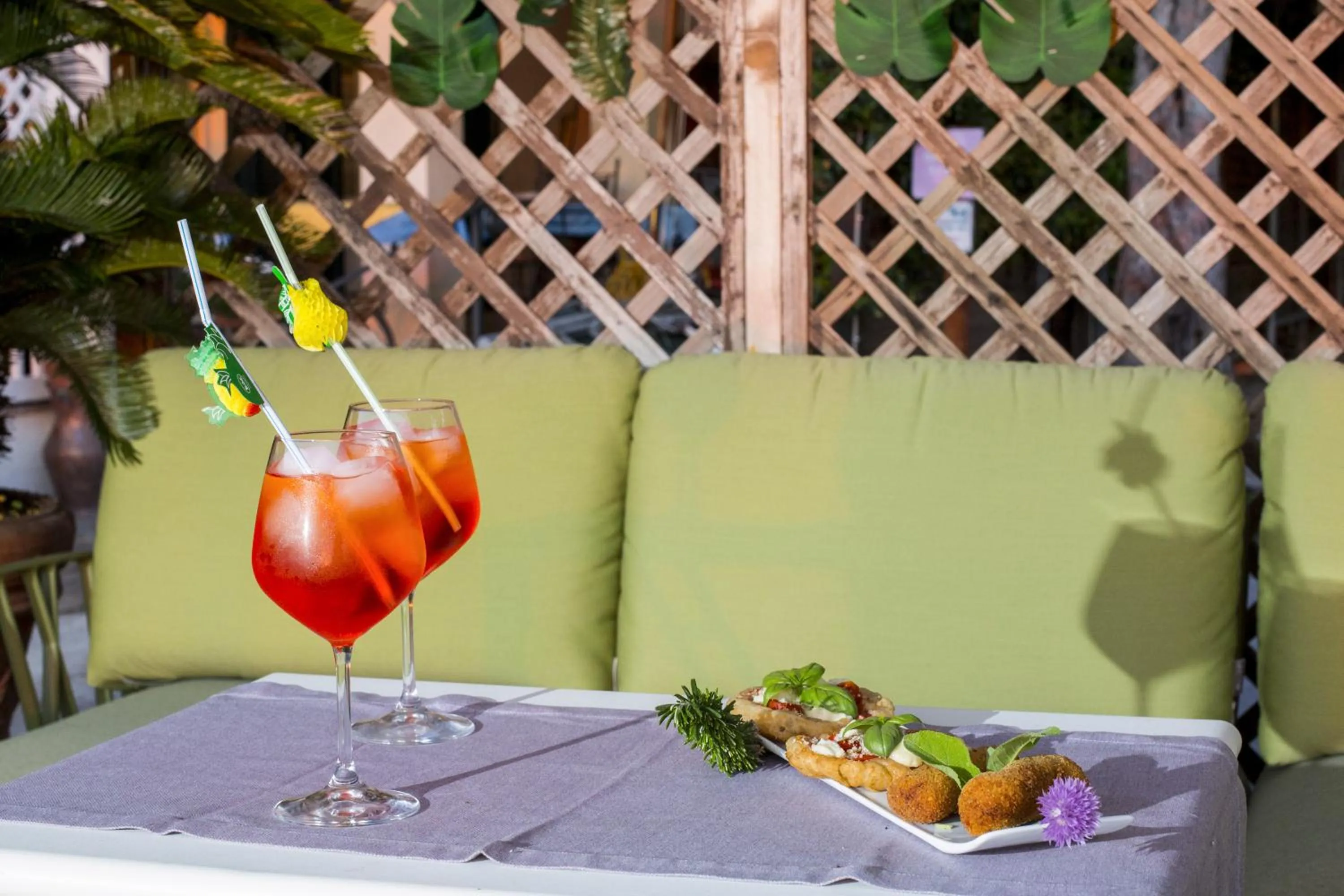 Garden in Villa Pane Resort