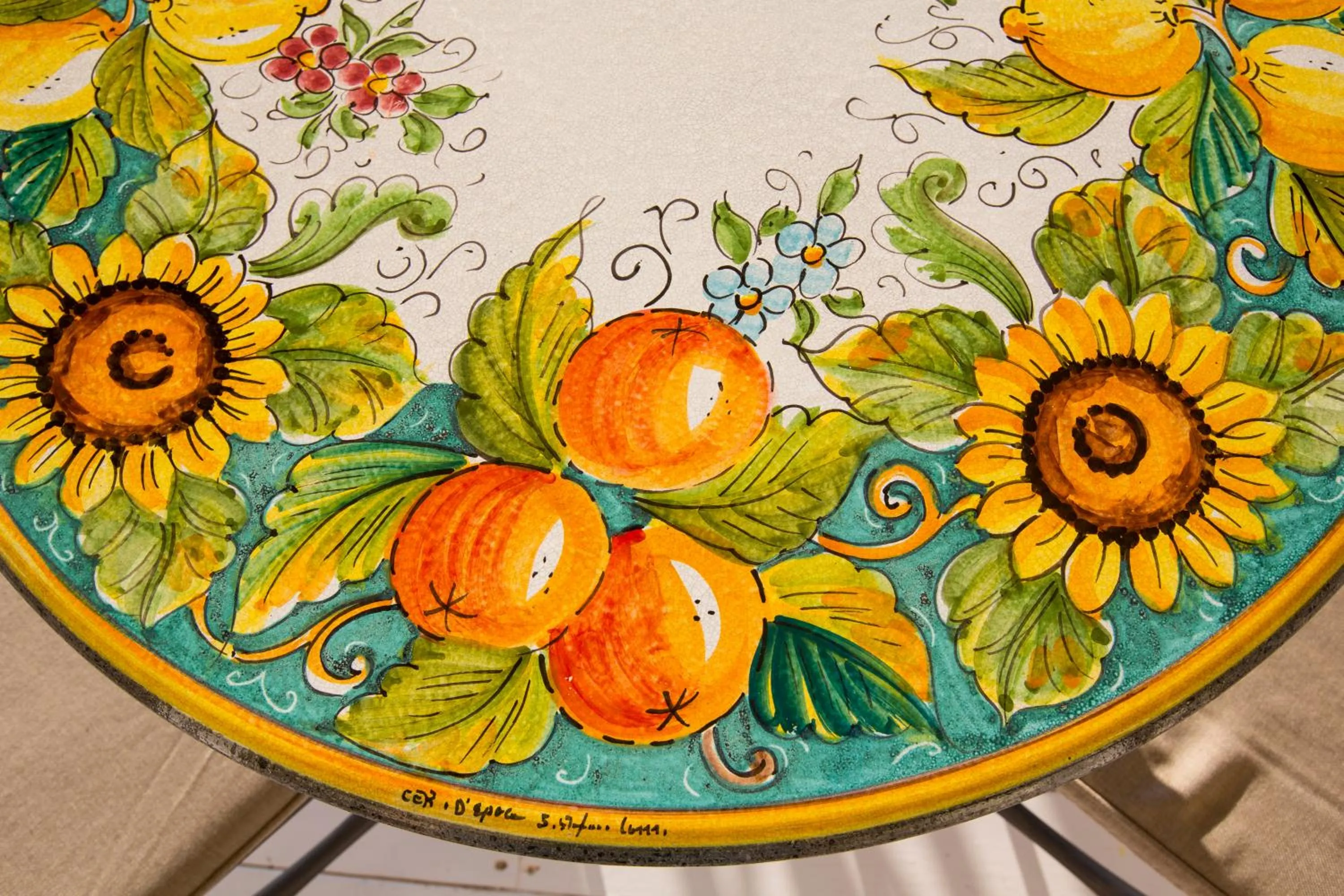 Decorative detail in Villa Pane Resort