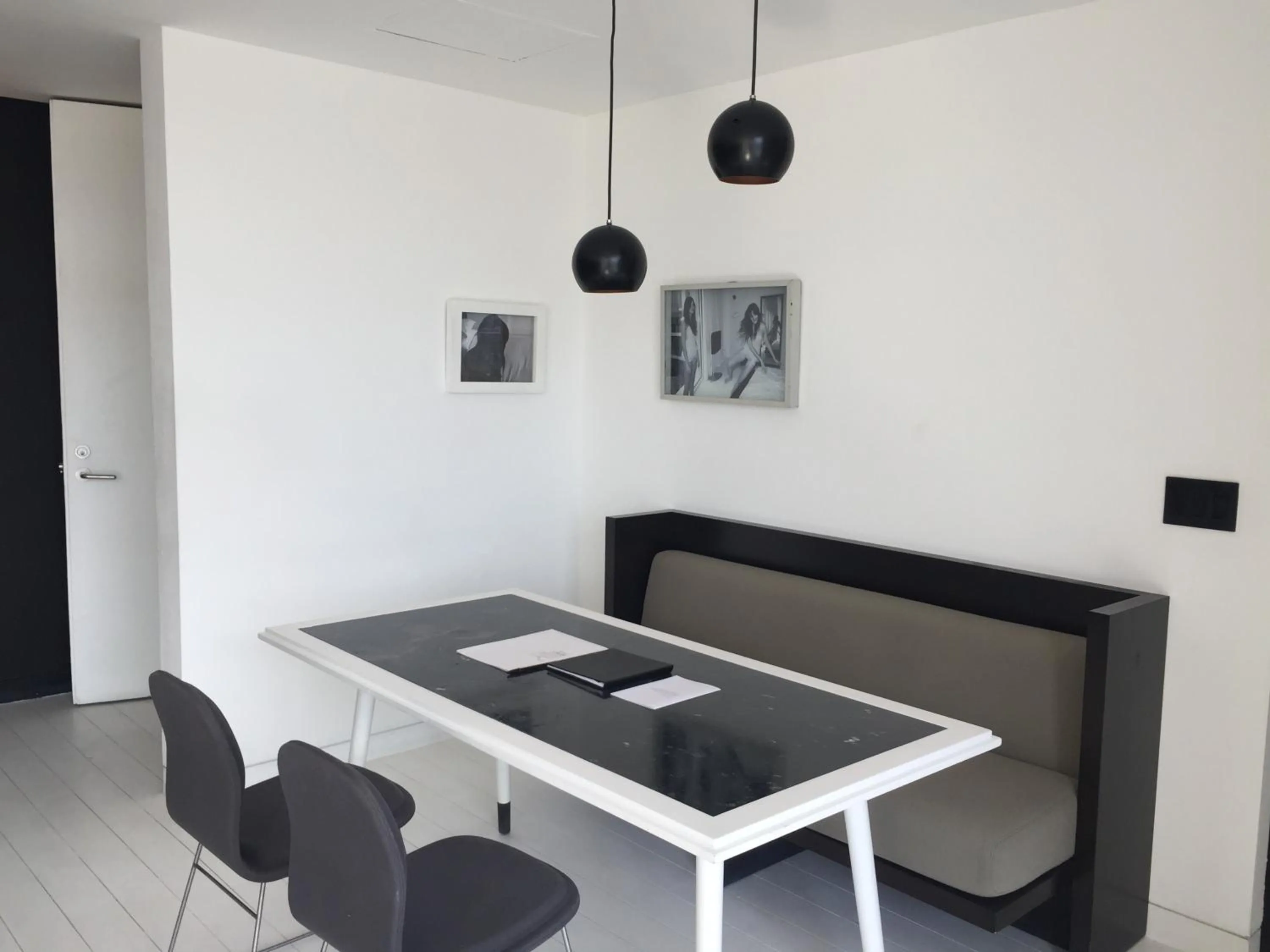 Seating area in Habita Monterrey, a Member of Design Hotels