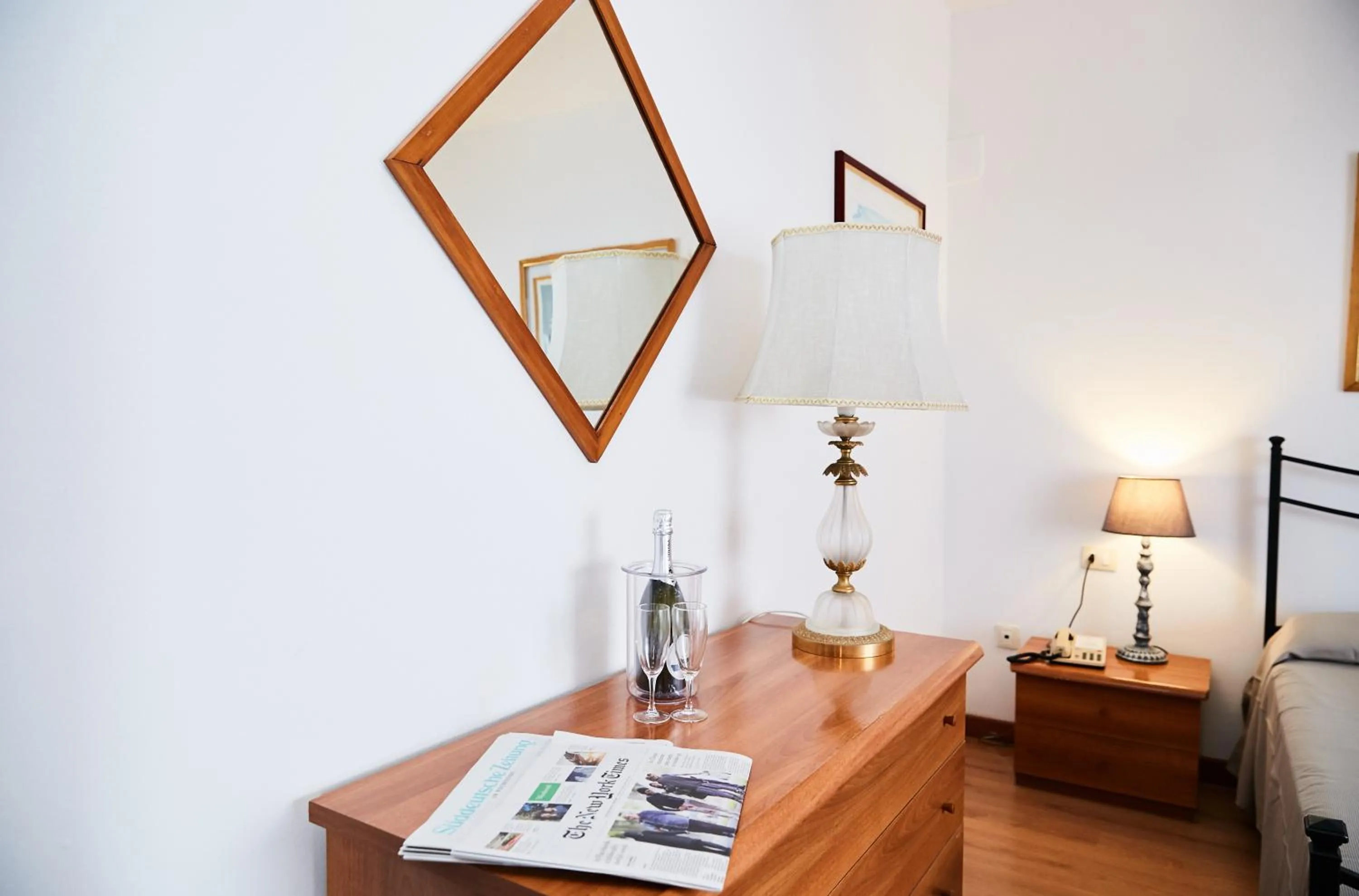 Bed in Hotel Enterprise