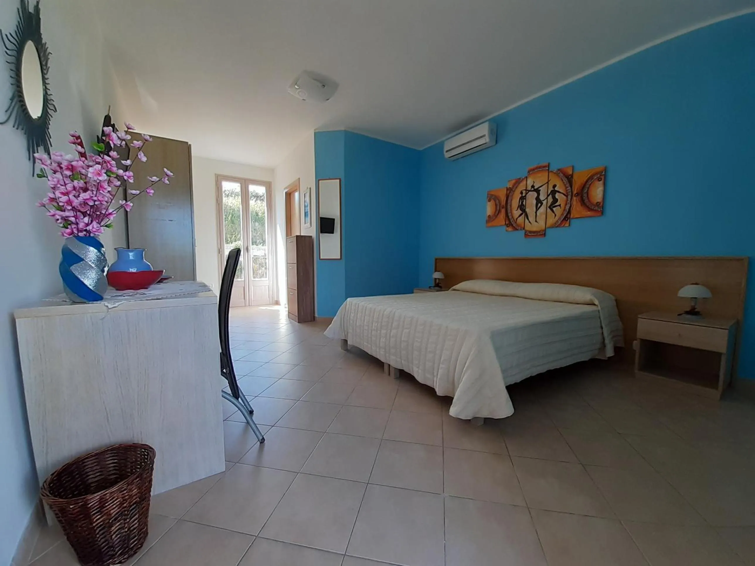 Bed in B&B Borgo Minerva