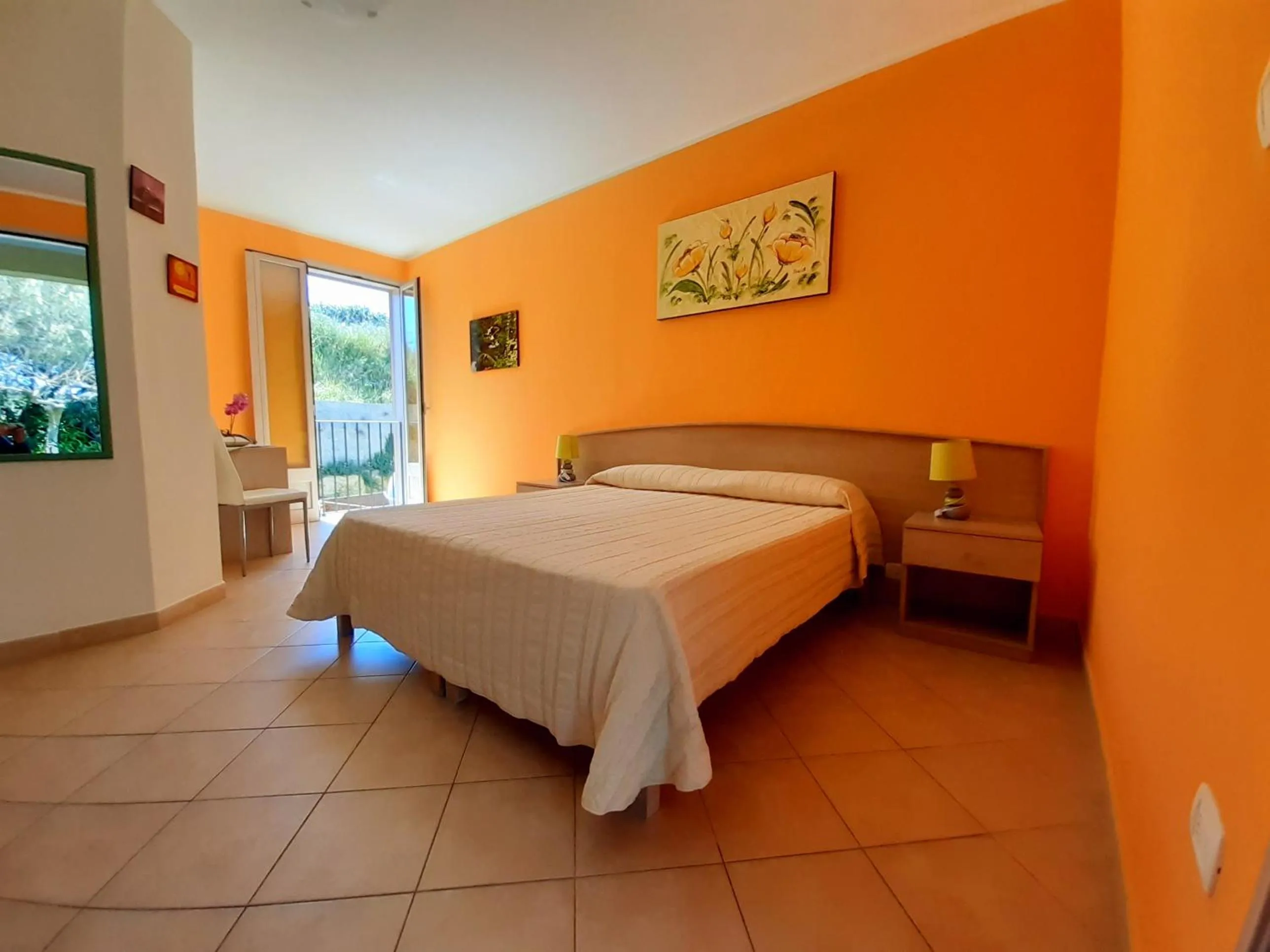 Bed in B&B Borgo Minerva