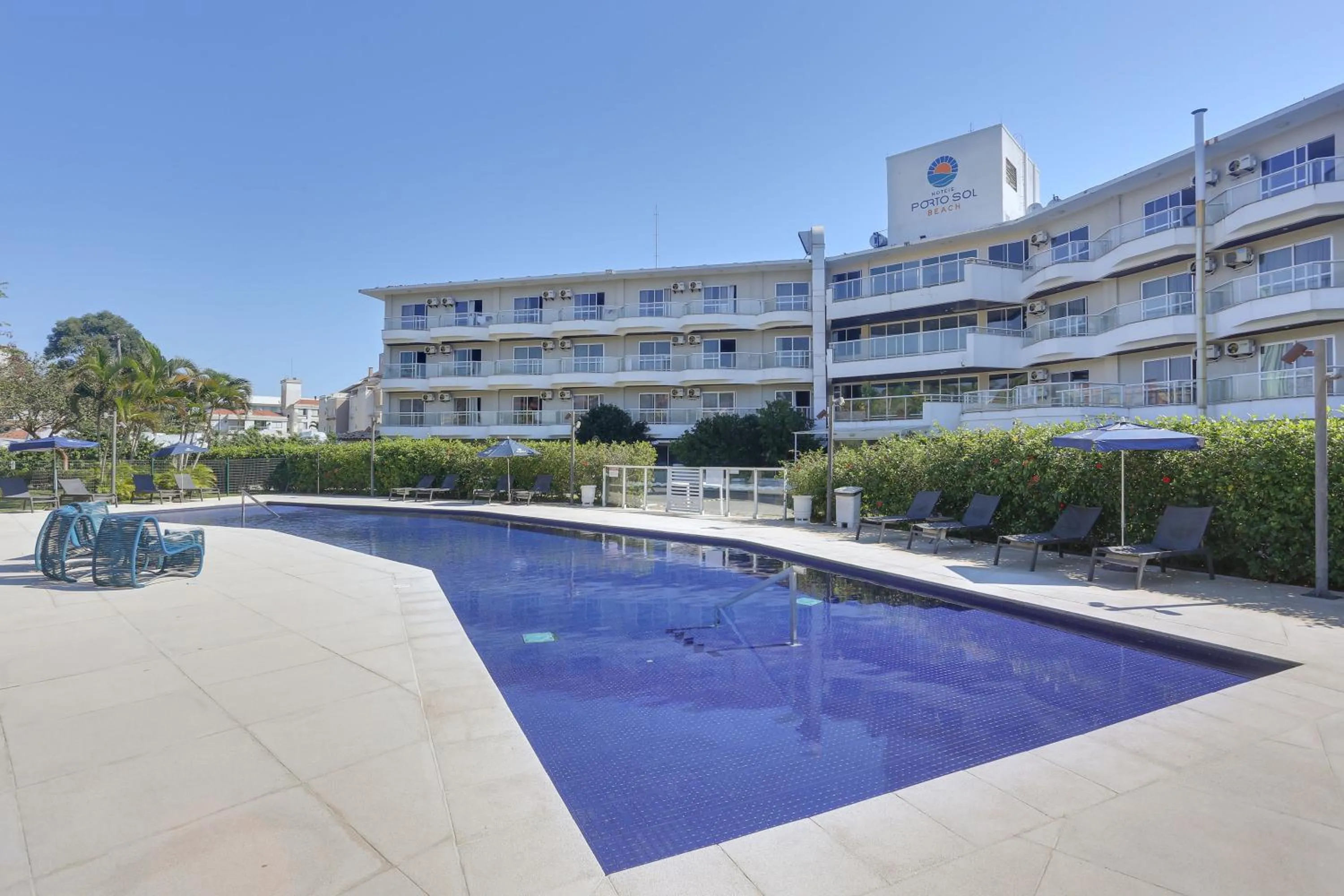 Property building in Hotel Porto Sol Beach