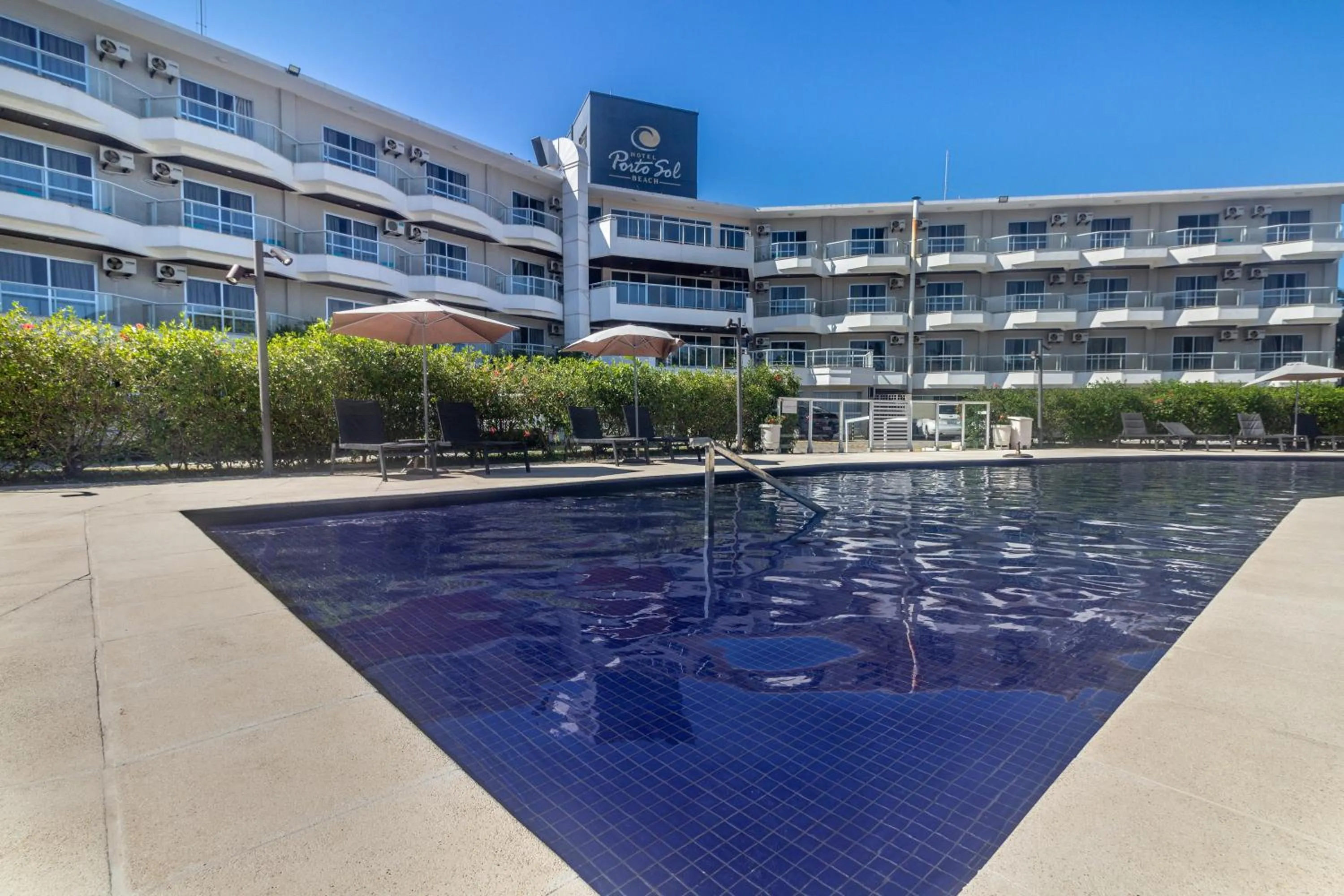 Property building in Hotel Porto Sol Beach