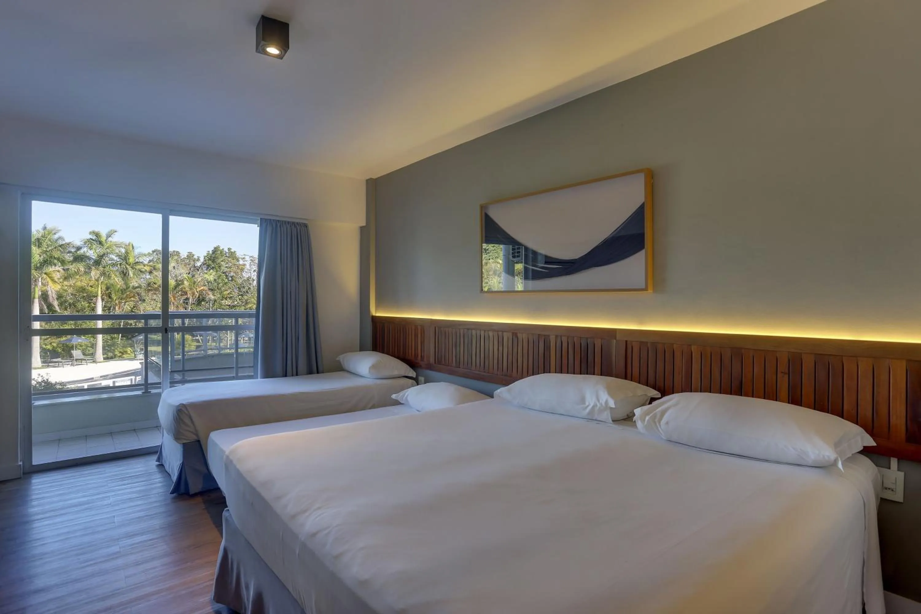 Bed in Hotel Porto Sol Beach