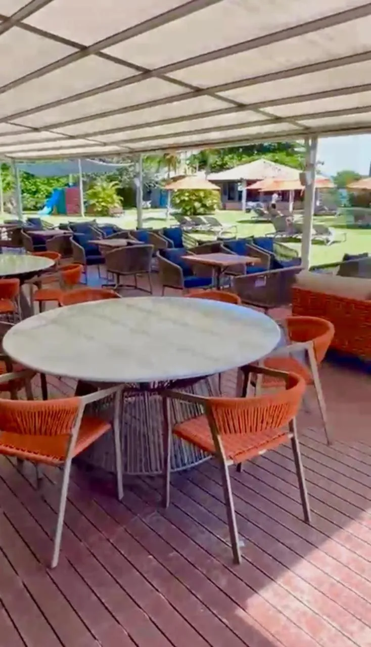 Balcony/Terrace in Hotel Porto Sol Beach