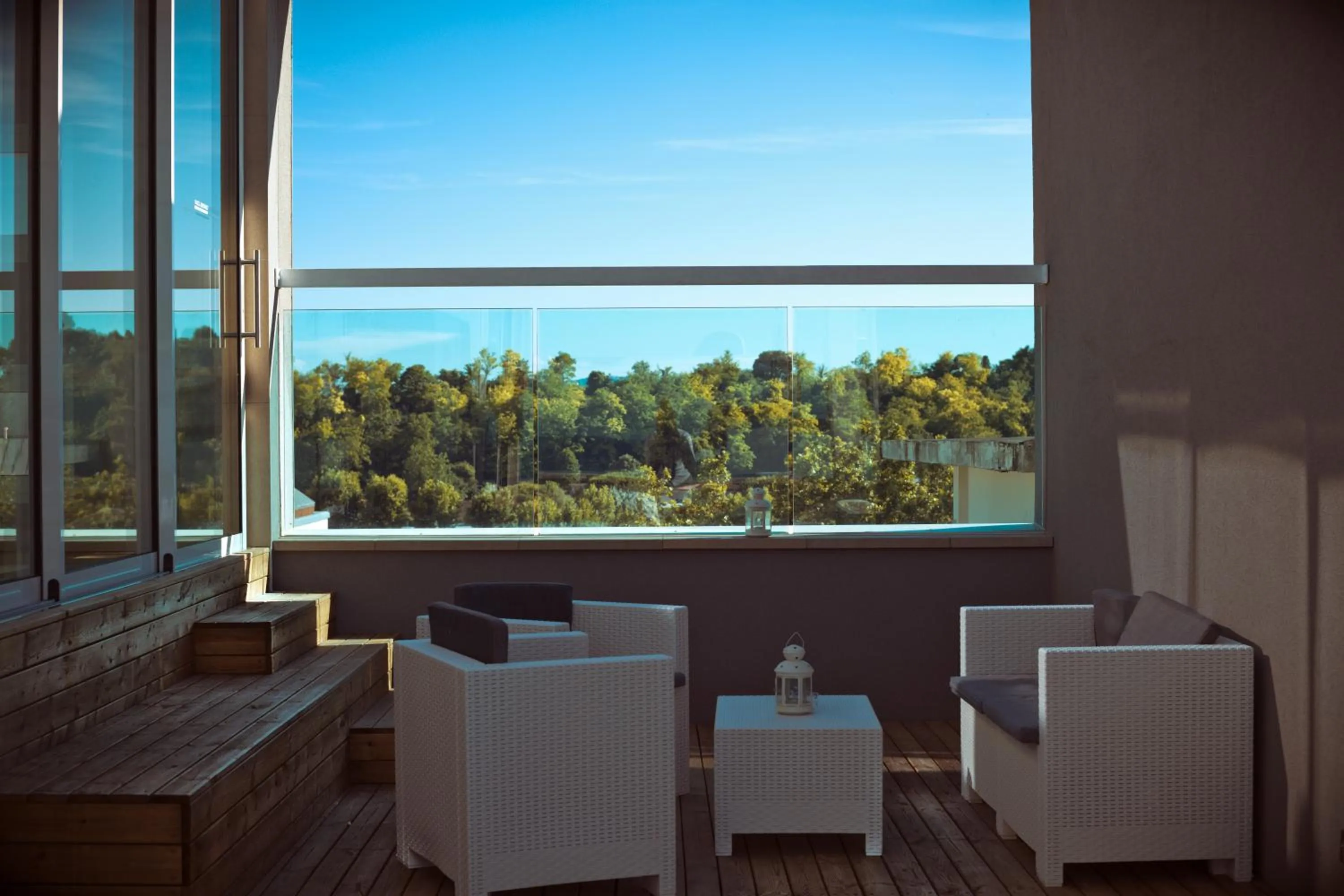 Balcony/Terrace in Embassy Hotel & Spa