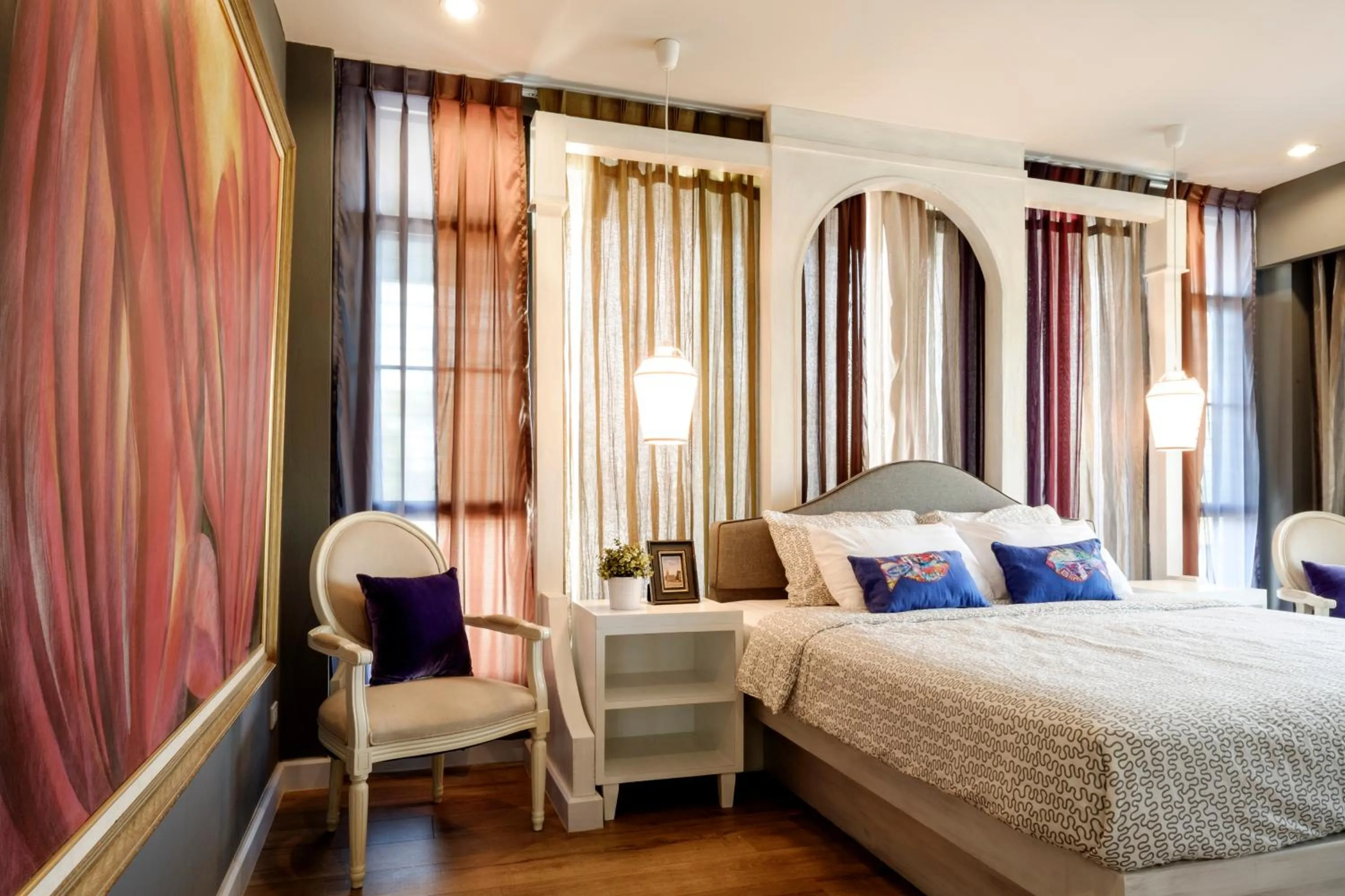 Bed in Amphawa Caza Platuu