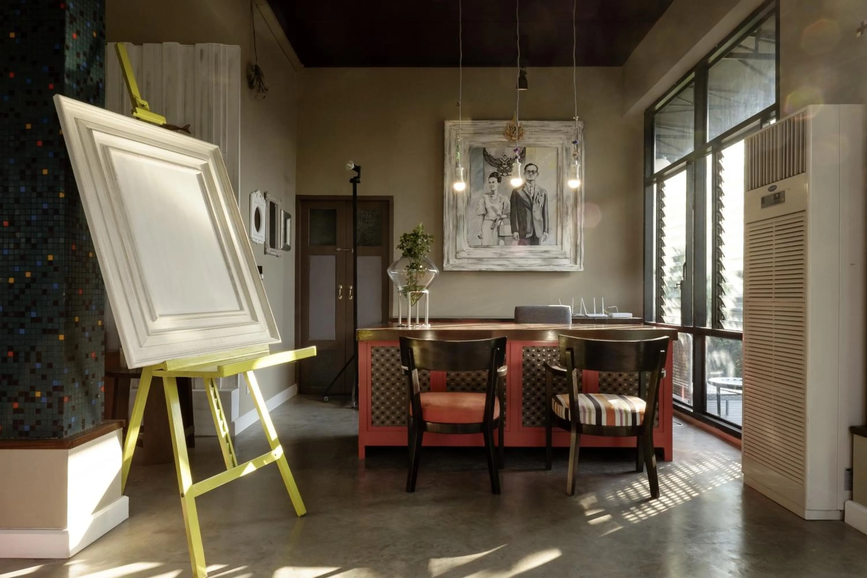 Lobby or reception in Amphawa Caza Platuu