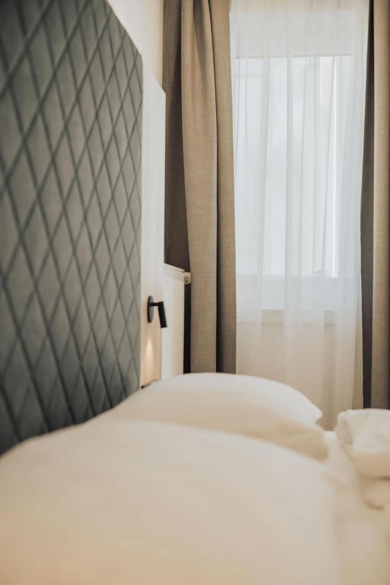 Decorative detail, Bed in Feichter Hotel & Bistro