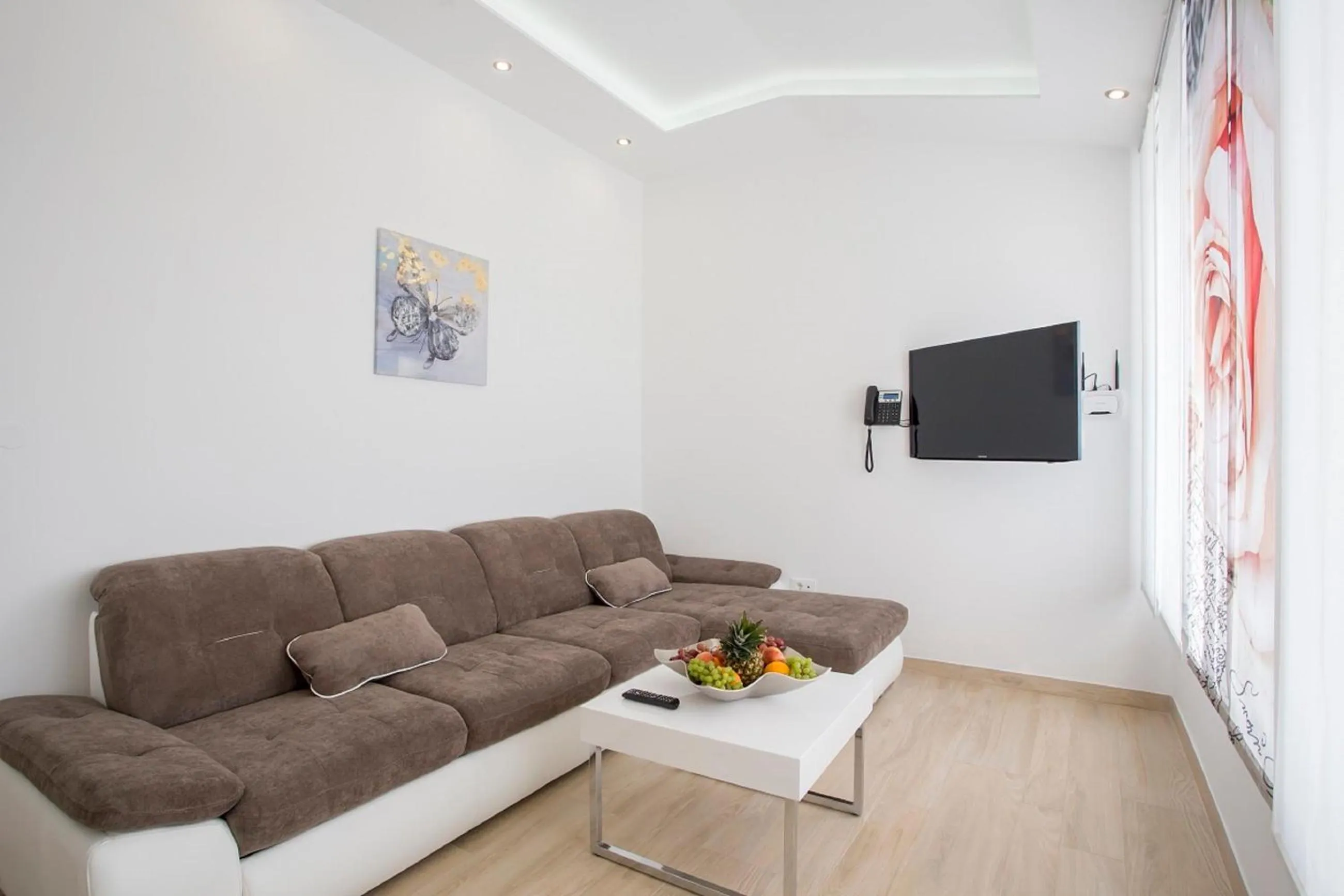 Living room in Adrion Aparthotel