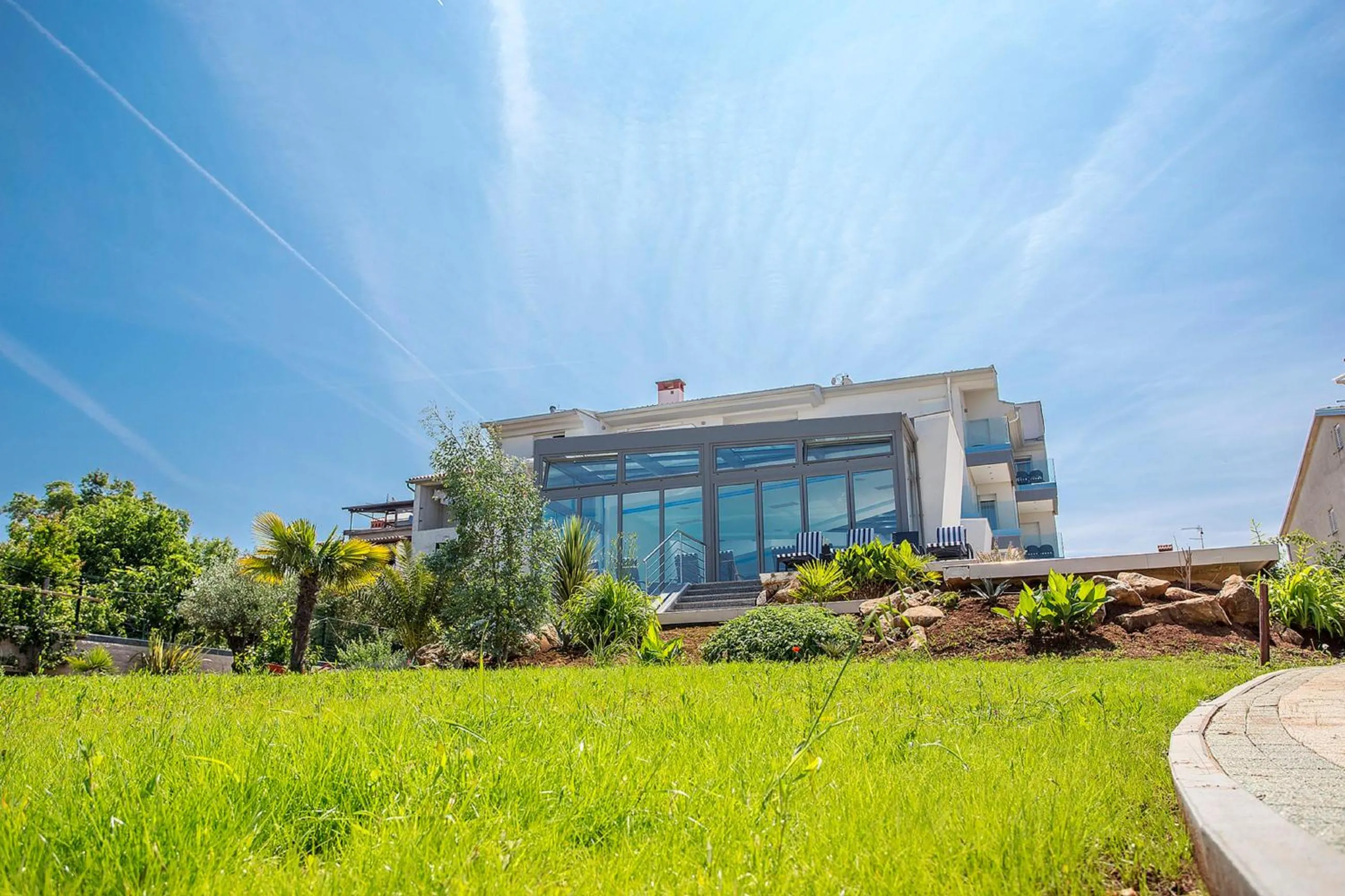 Facade/entrance in Adrion Aparthotel