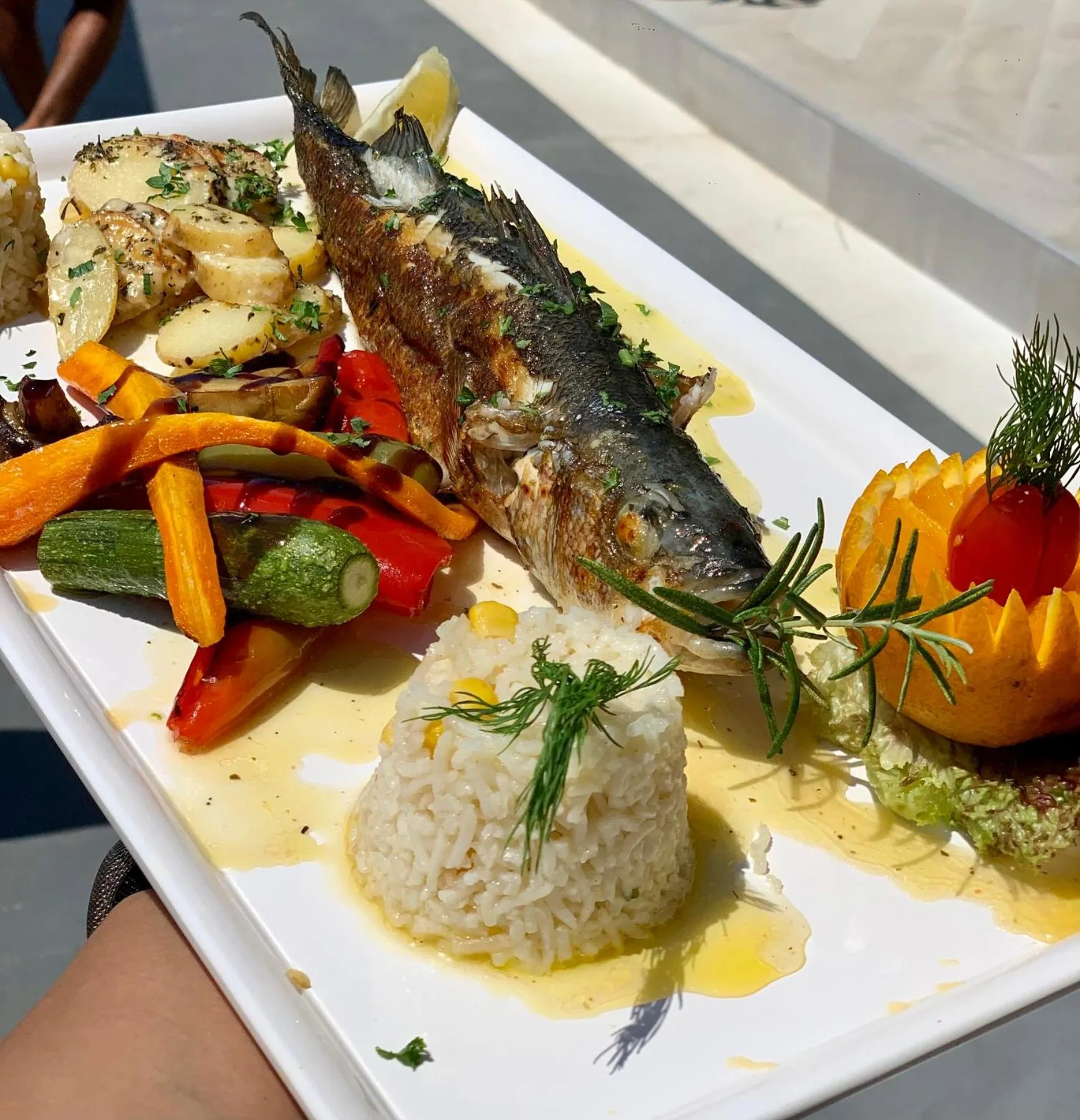 Restaurant/places to eat in Pleasure Beach Hotel