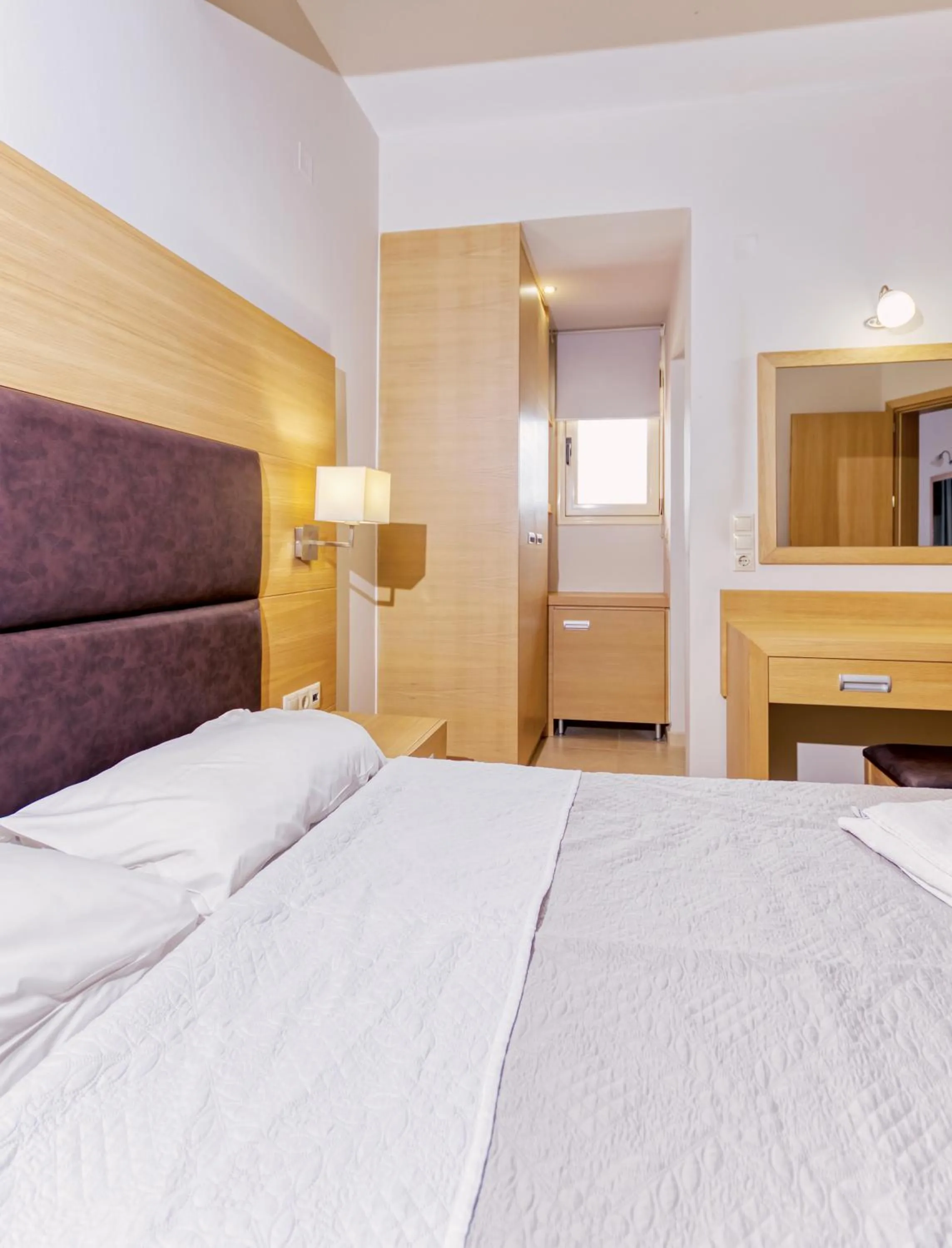 Bed in Pleasure Beach Hotel