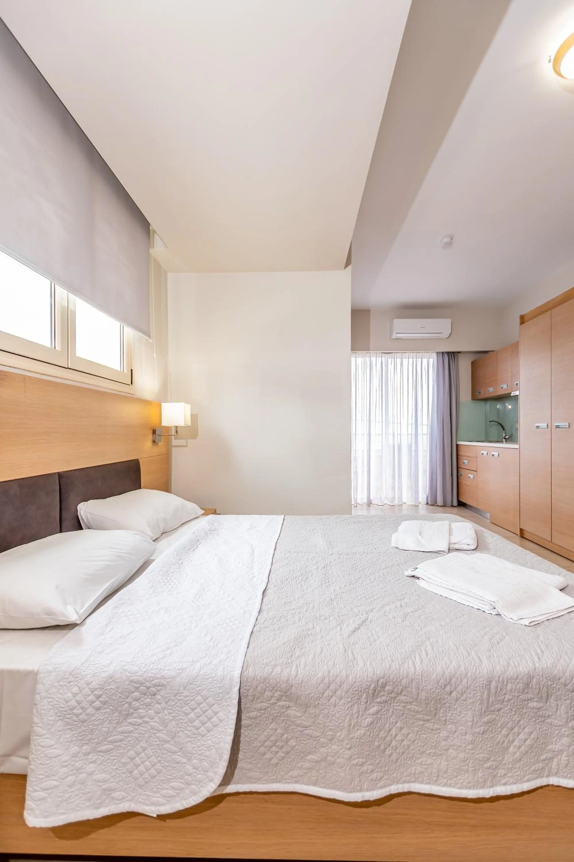 Bed in Pleasure Beach Hotel