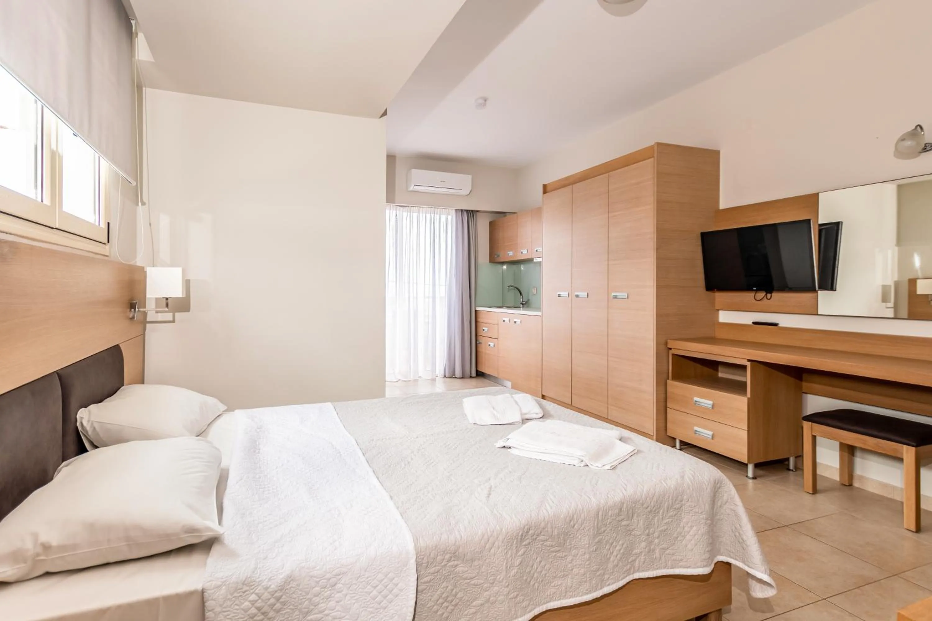 Bed in Pleasure Beach Hotel