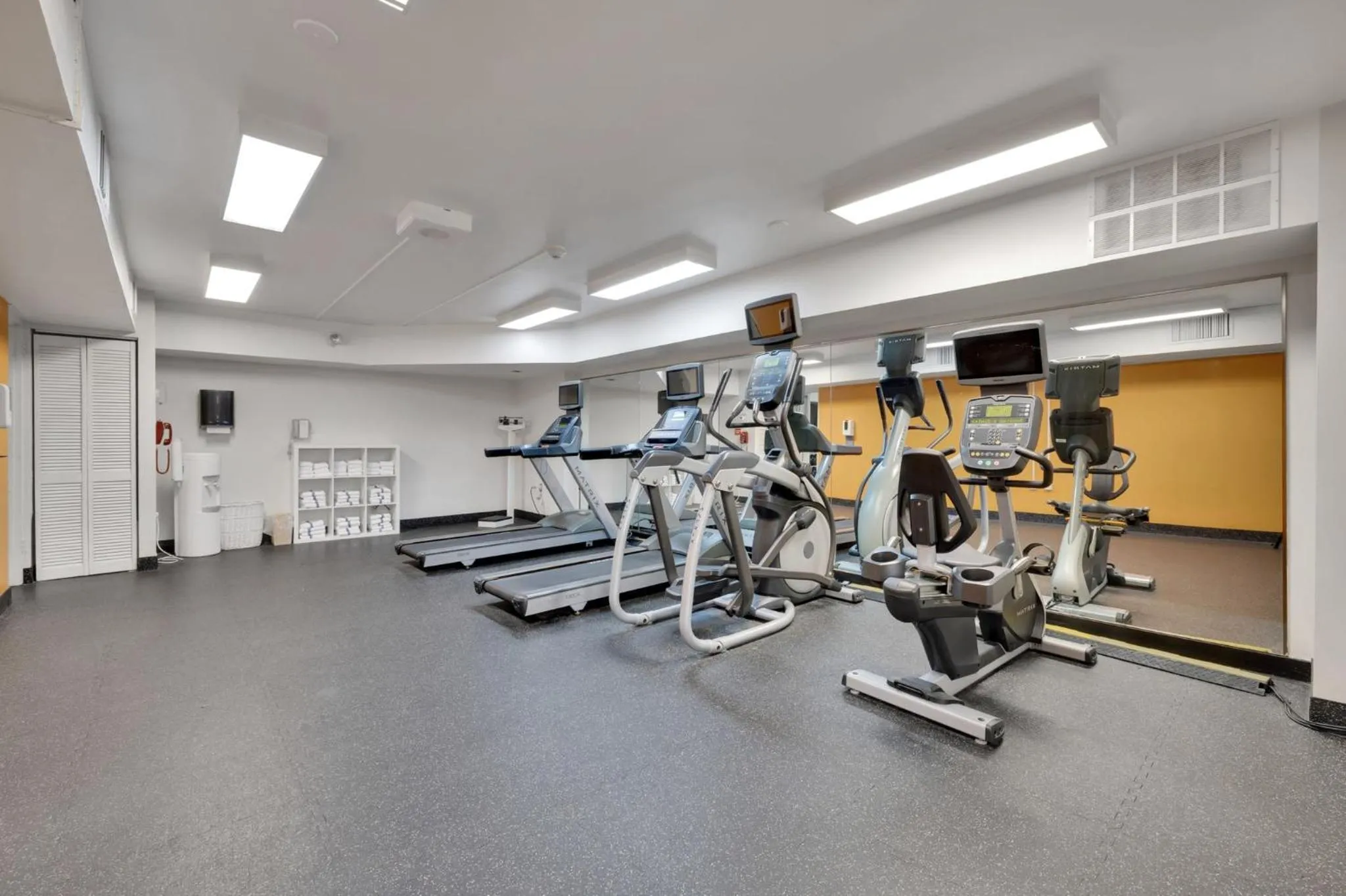 Fitness centre/facilities in Holiday Inn Hotel Peterborough Waterfront by IHG
