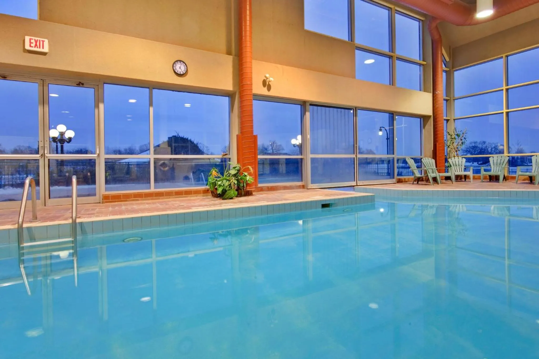 Swimming pool in Holiday Inn Hotel Peterborough Waterfront by IHG