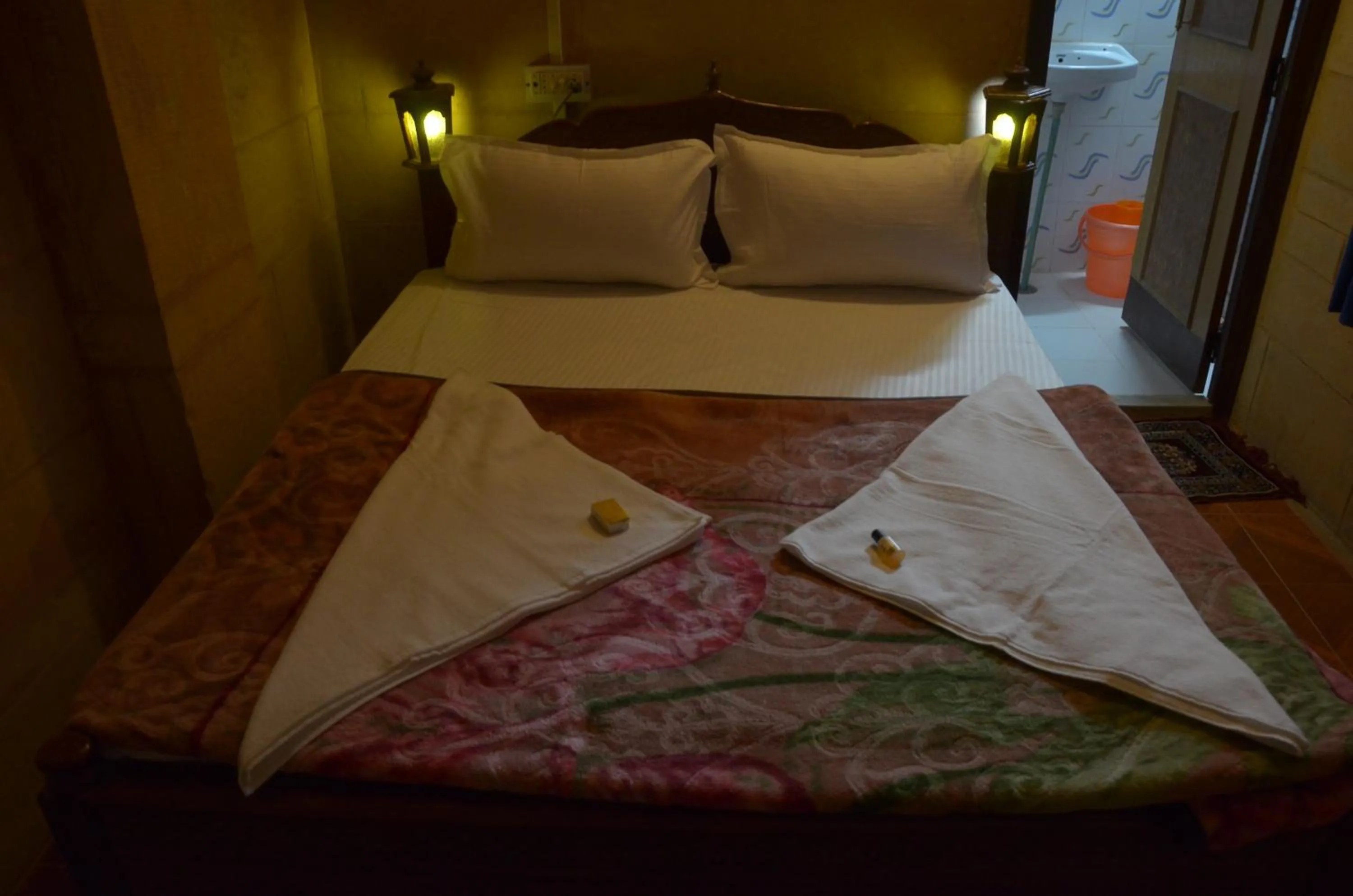 Bed in Hotel Siddhartha