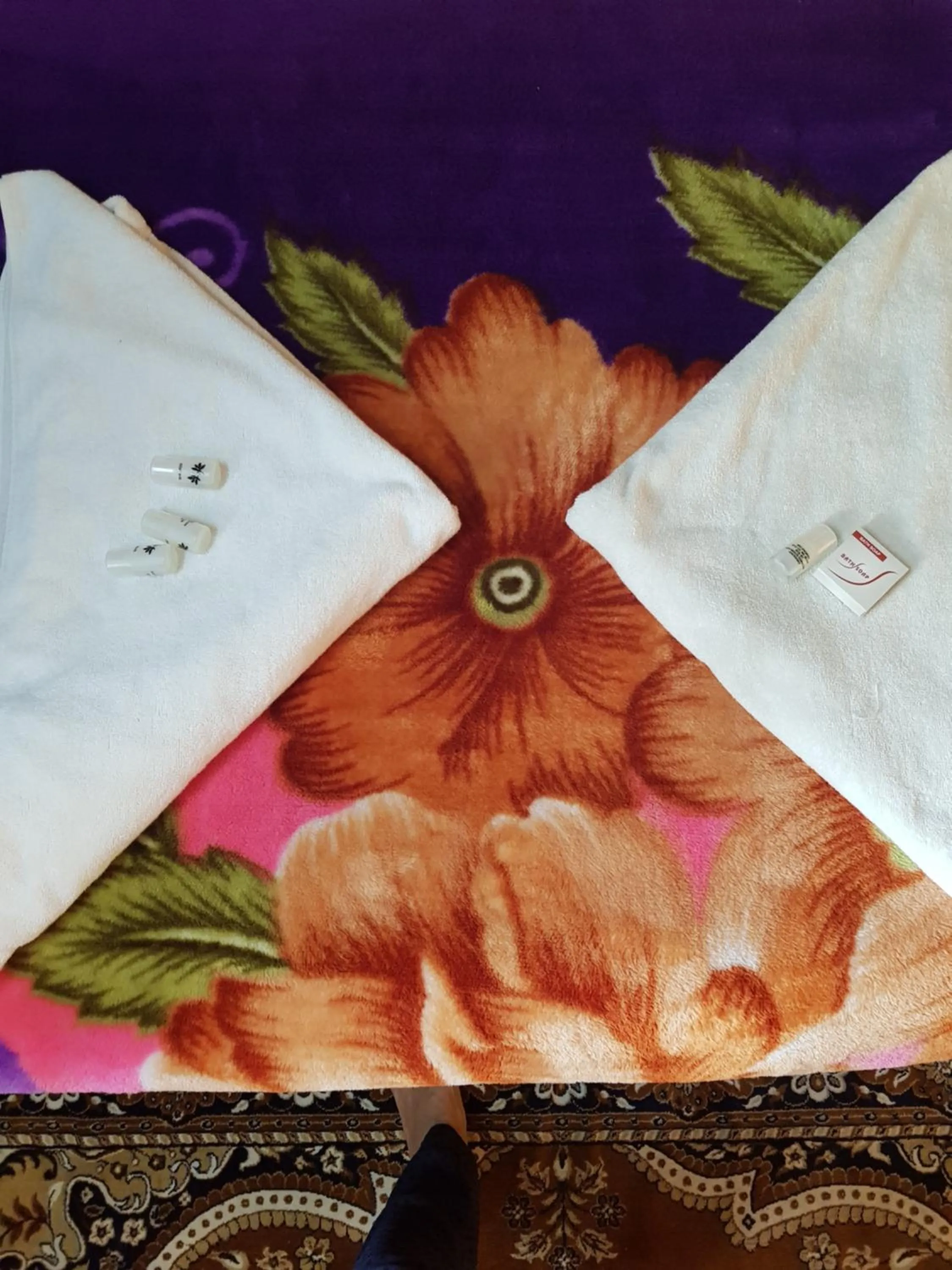 towels in Hotel Siddhartha