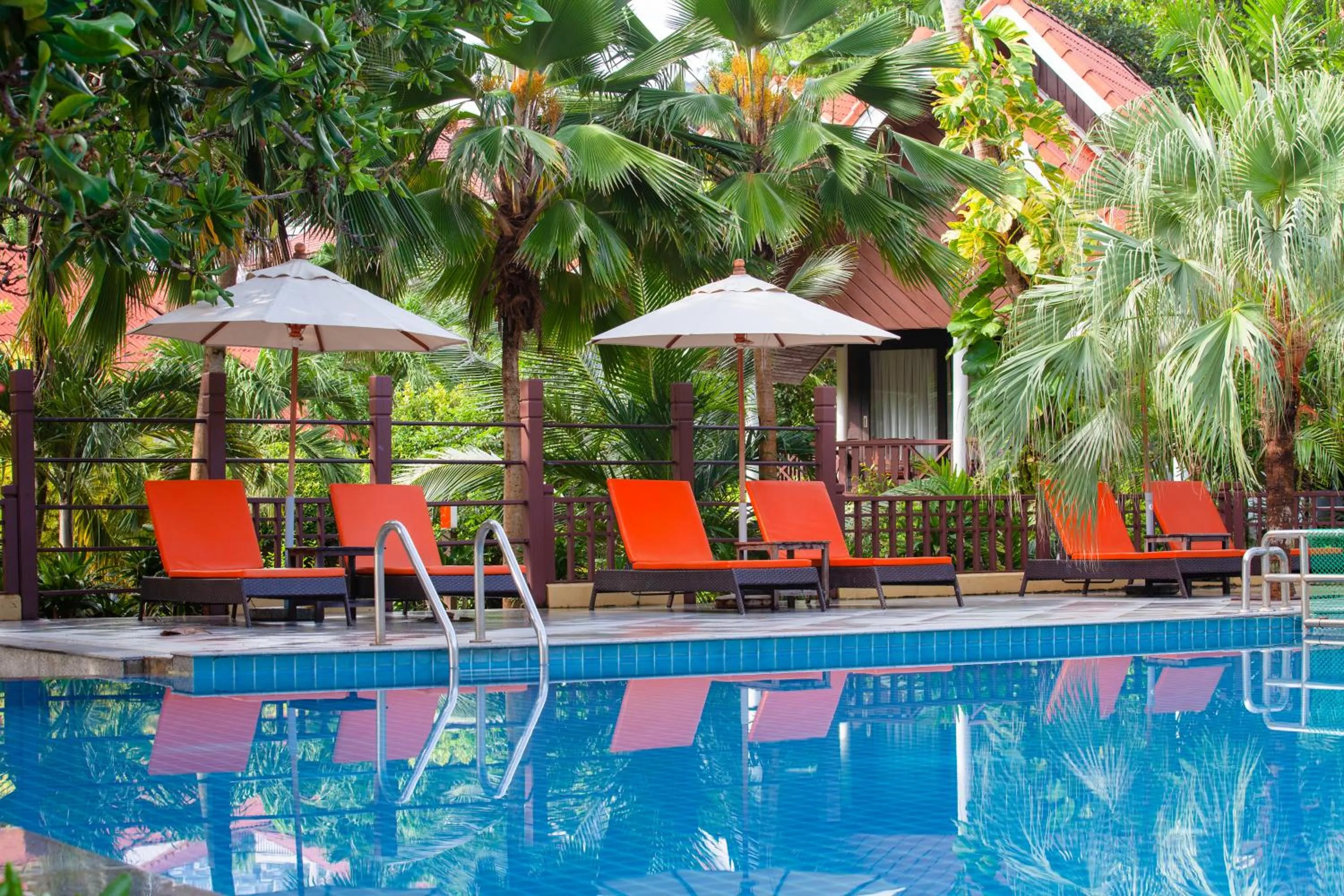 sunbed in New Star Beach Resort