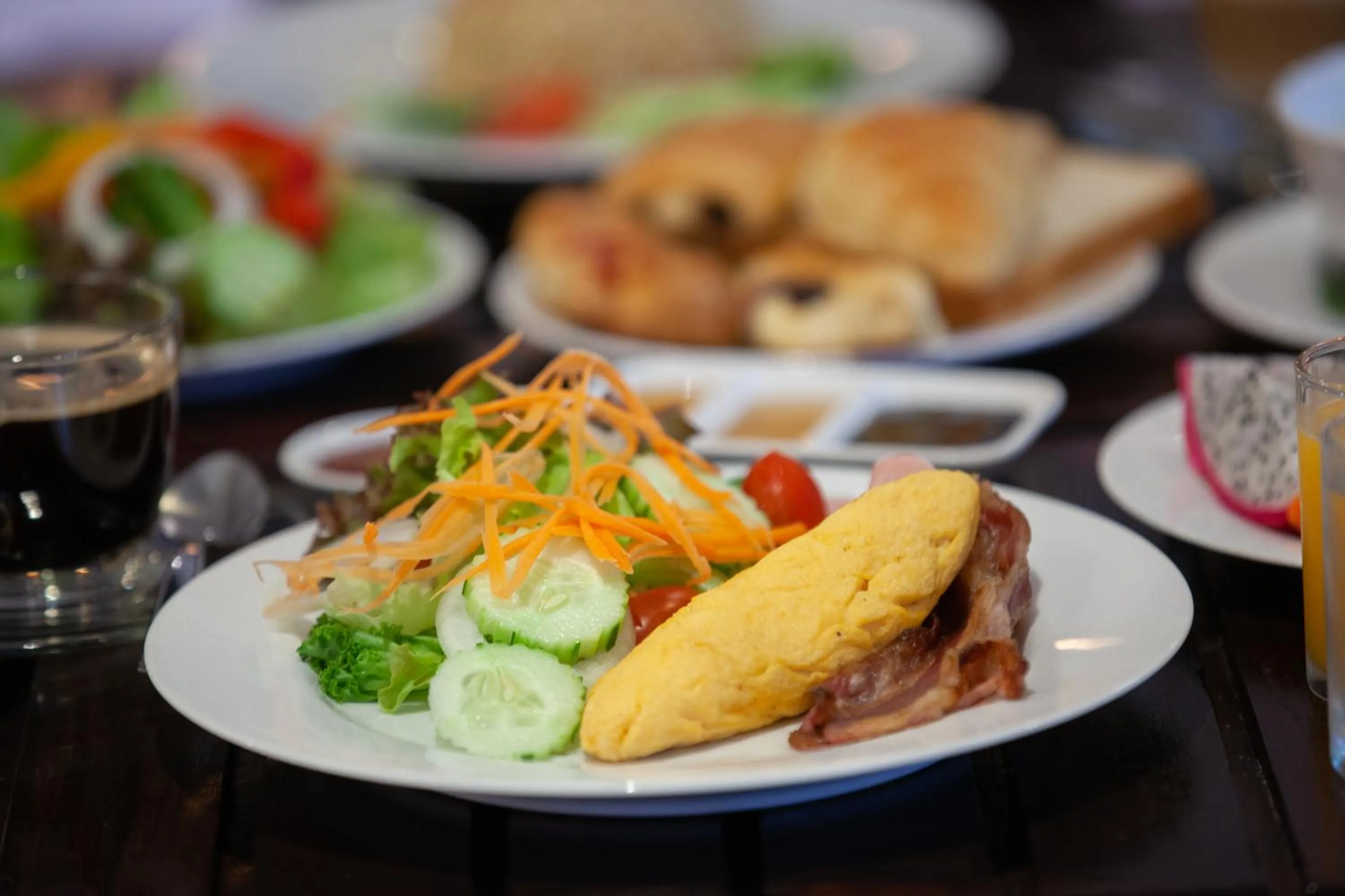 Food close-up in New Star Beach Resort
