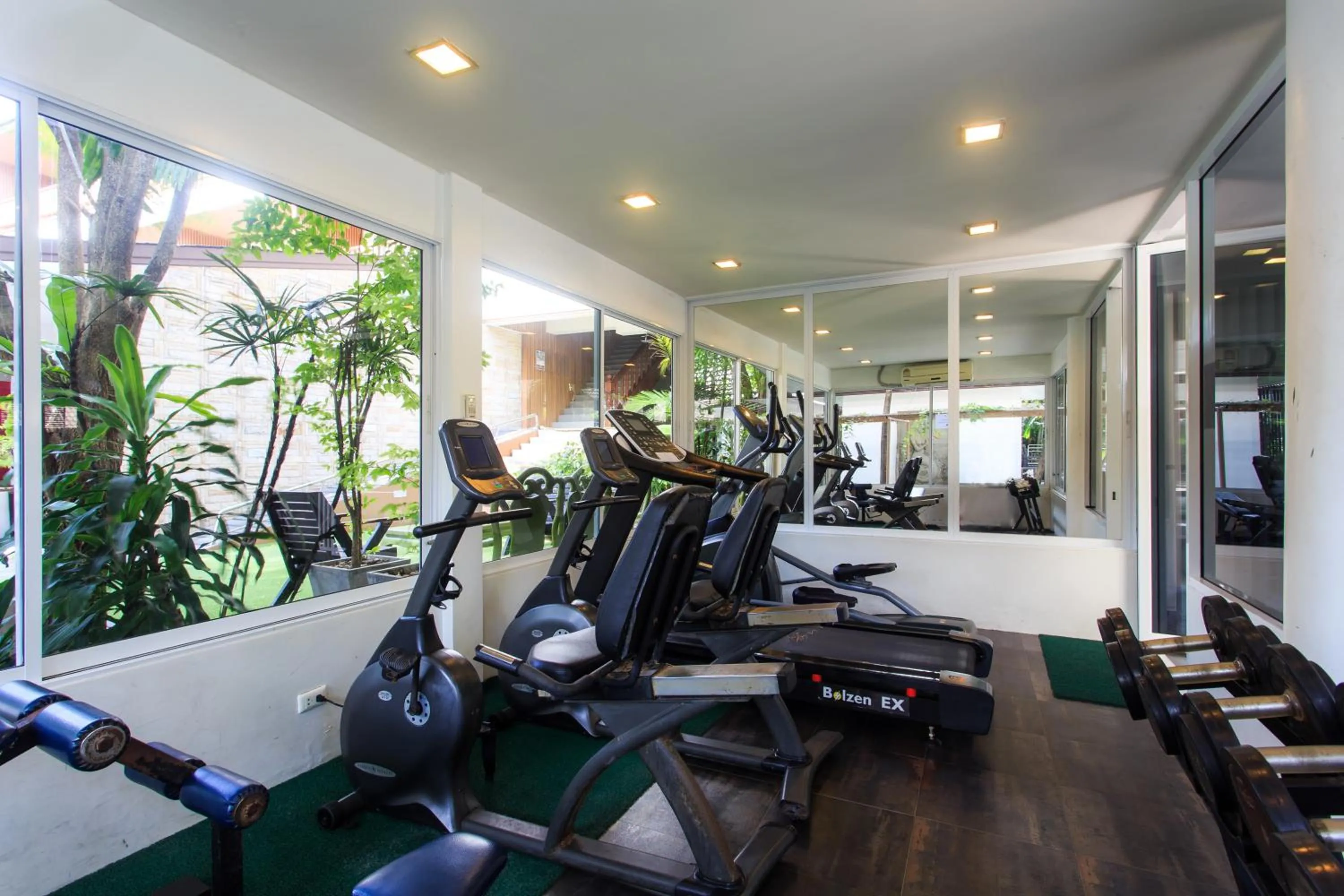 Fitness centre/facilities in Chaweng Cove Beach Resort